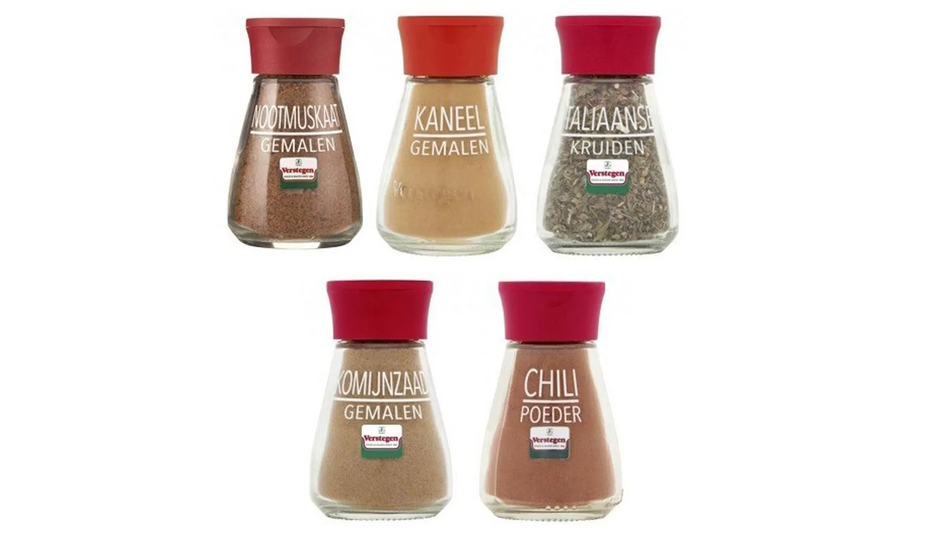 Mogelijk glasdeeltjes in kruidenpotjes van Verstegen