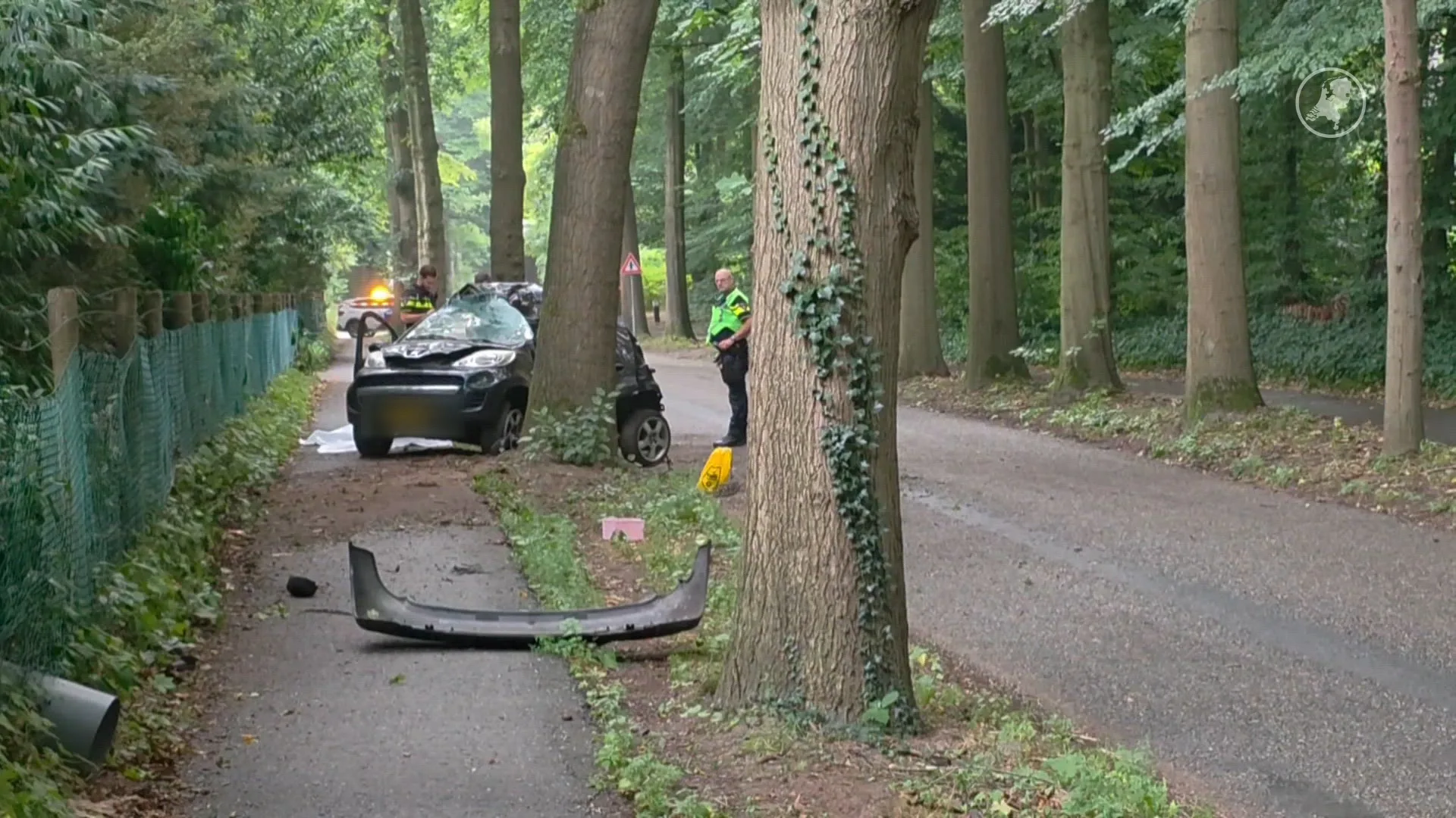 Automobilist overleden bij ernstig ongeval in Wageningen
