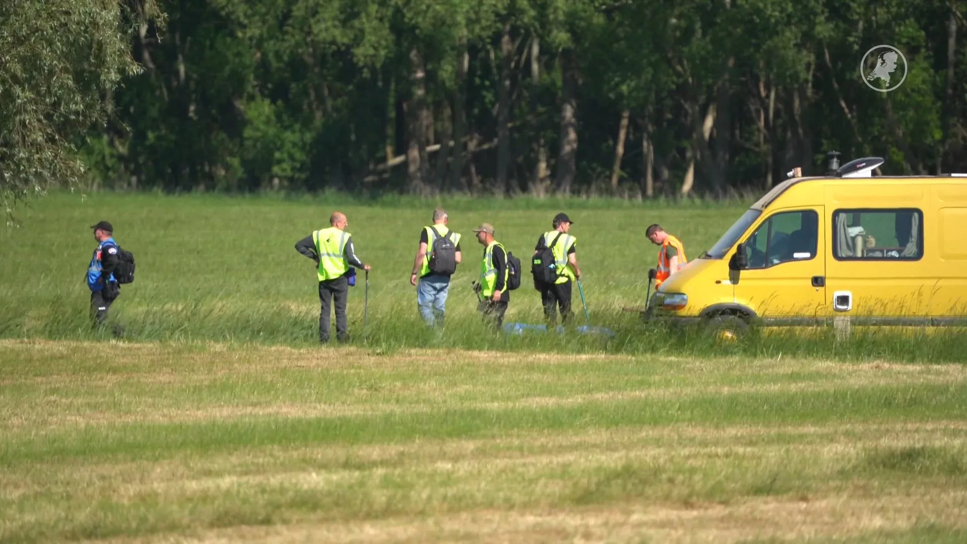Zoektocht naar vermiste kinderen in Winschoten