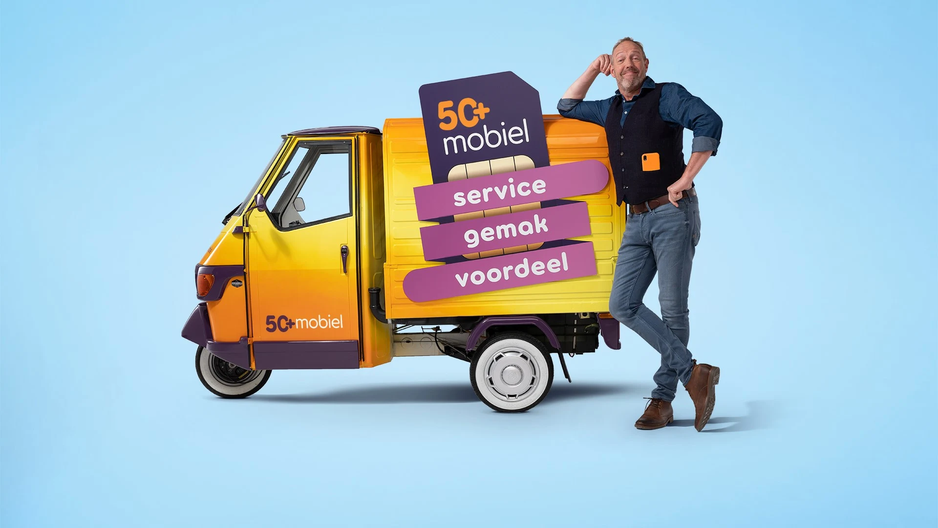 50+ Mobiel zorgt dat de 50-plusser zich gehoord en geholpen voelt