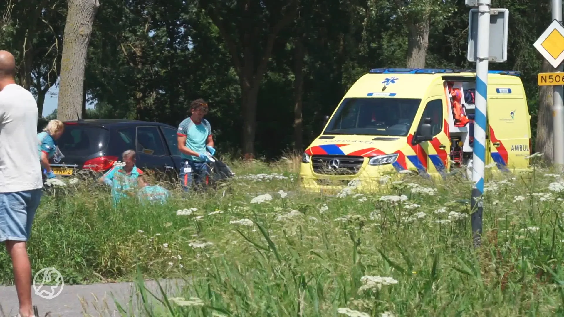 86-jarige fietser overlijdt bij verkeersongeluk in Drechterland
