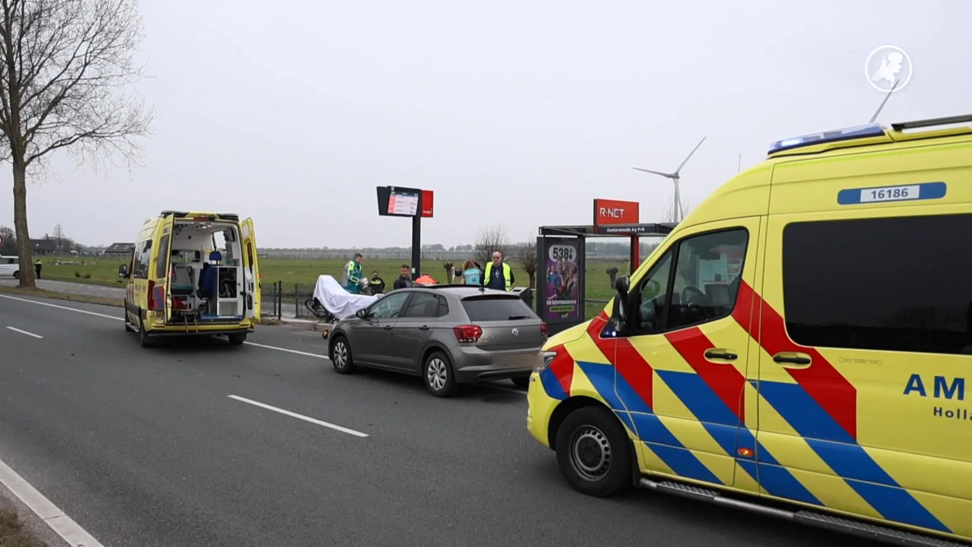 Fietser (13) overleden na ongeval uit Zoeterwoude, man (34) opgepakt