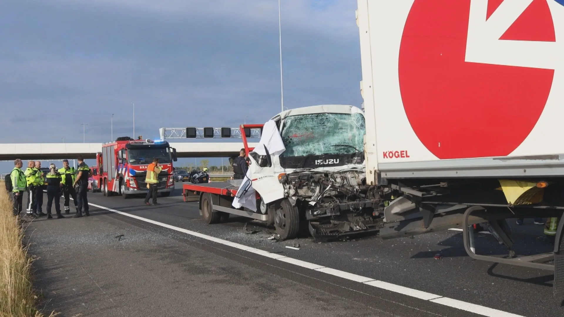 Dode na ernstig ongeval op snelweg A4