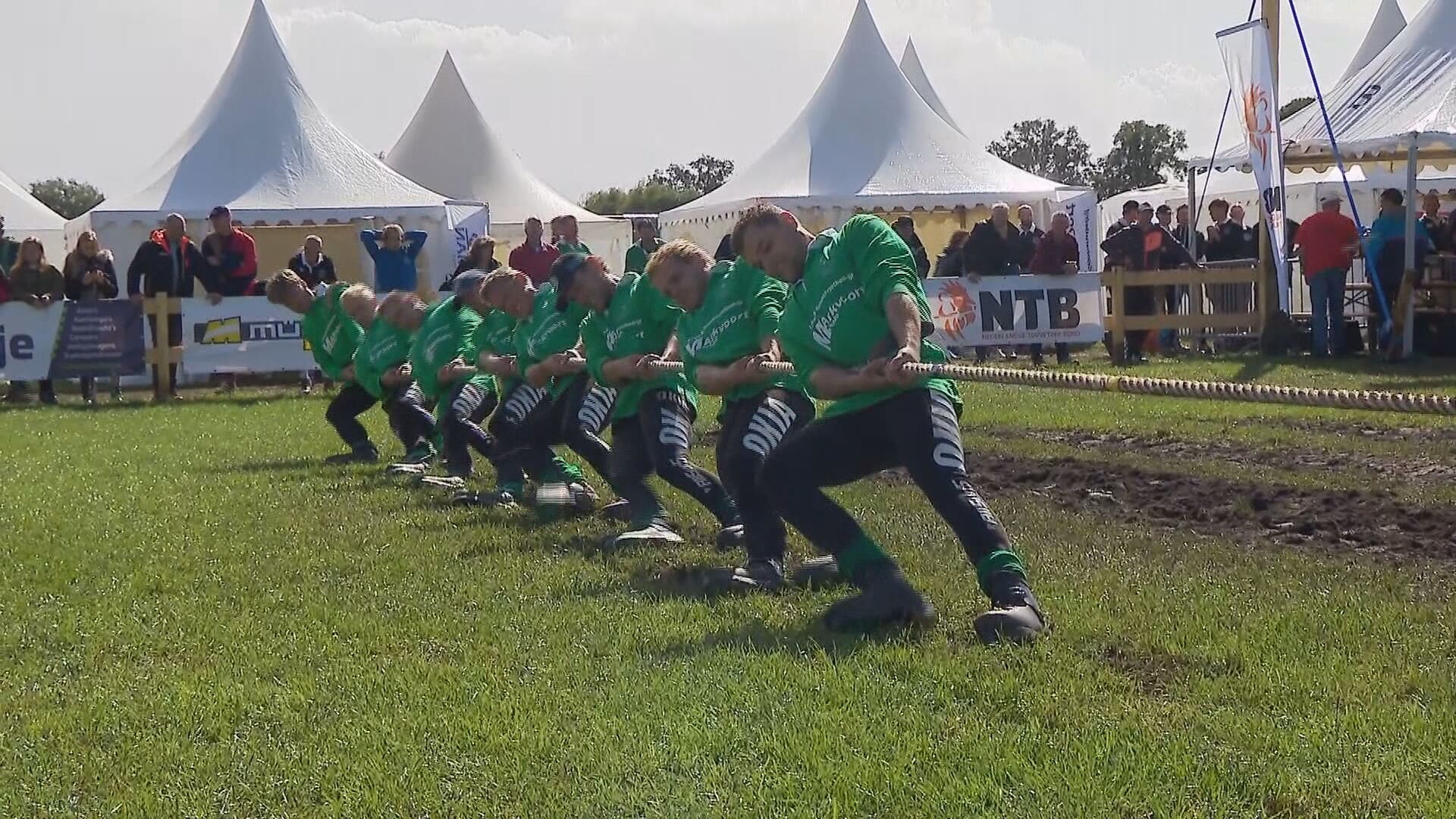 Holten is het toneel van WK Touwtrekken: 'Met volle kracht áchteruit!'