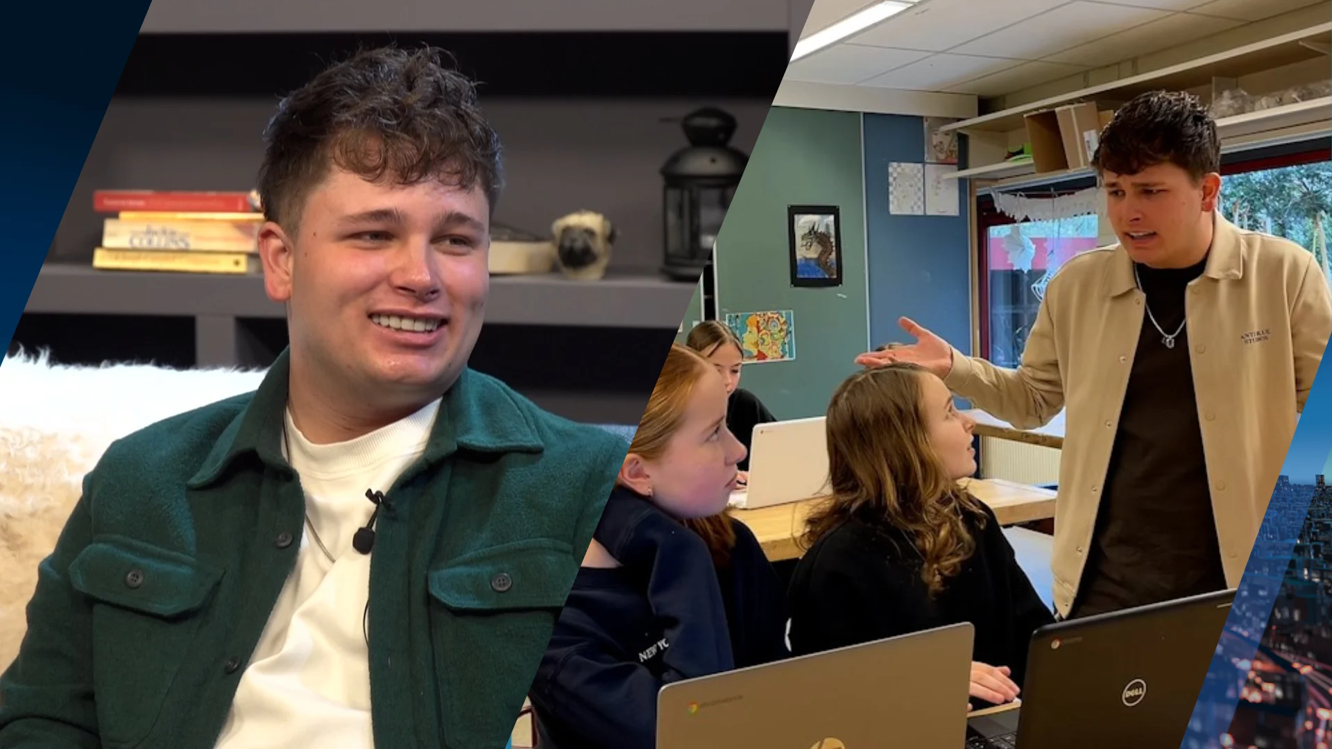 Lerarentekort blijft hoog, Barry (25) wil met TikTok het onderwijs aantrekkelijker maken