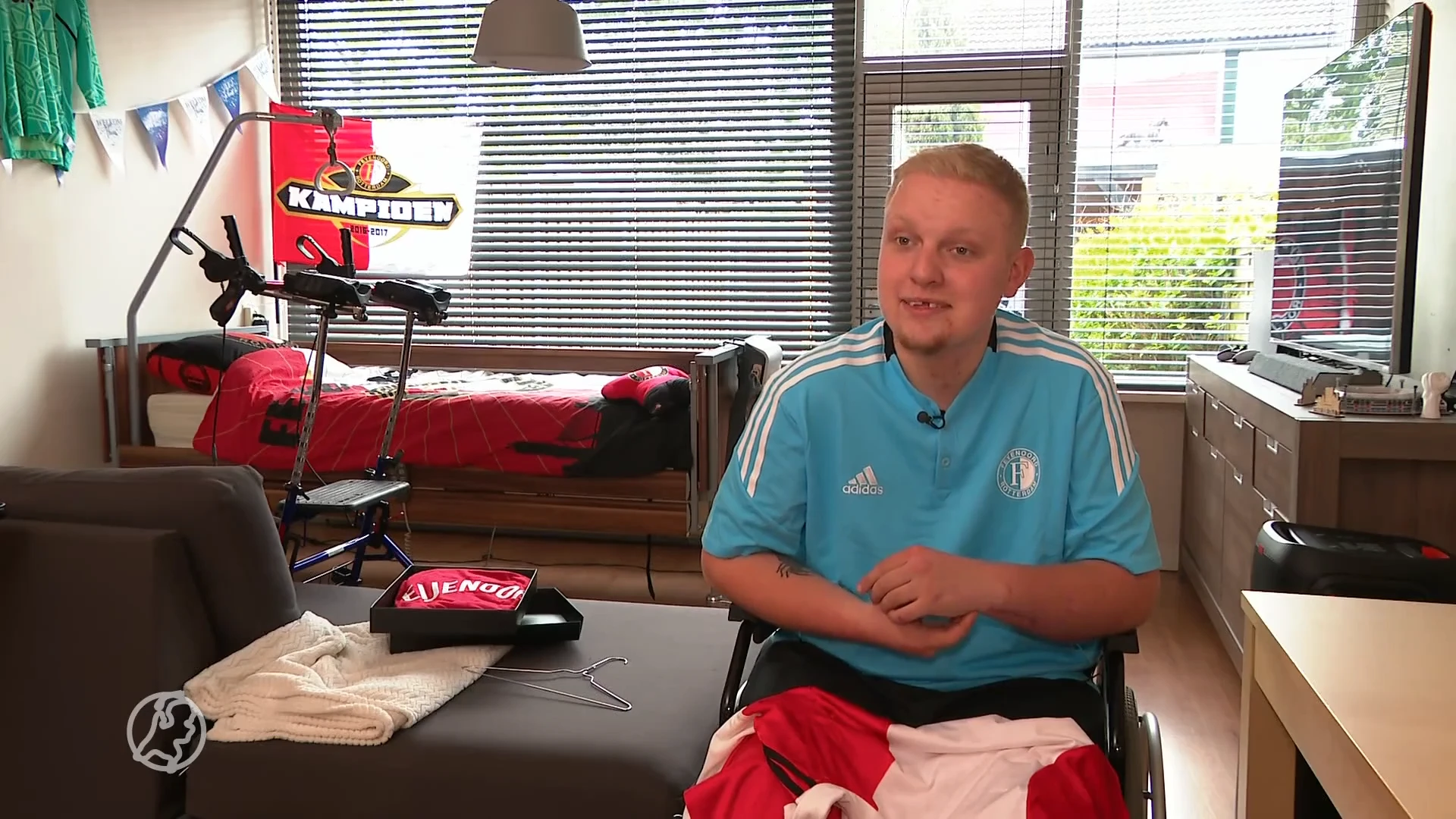 Feyenoord-fan kan na ongeluk niet bij feest zijn: 'Maar blij dat ik het nog mag meemaken'