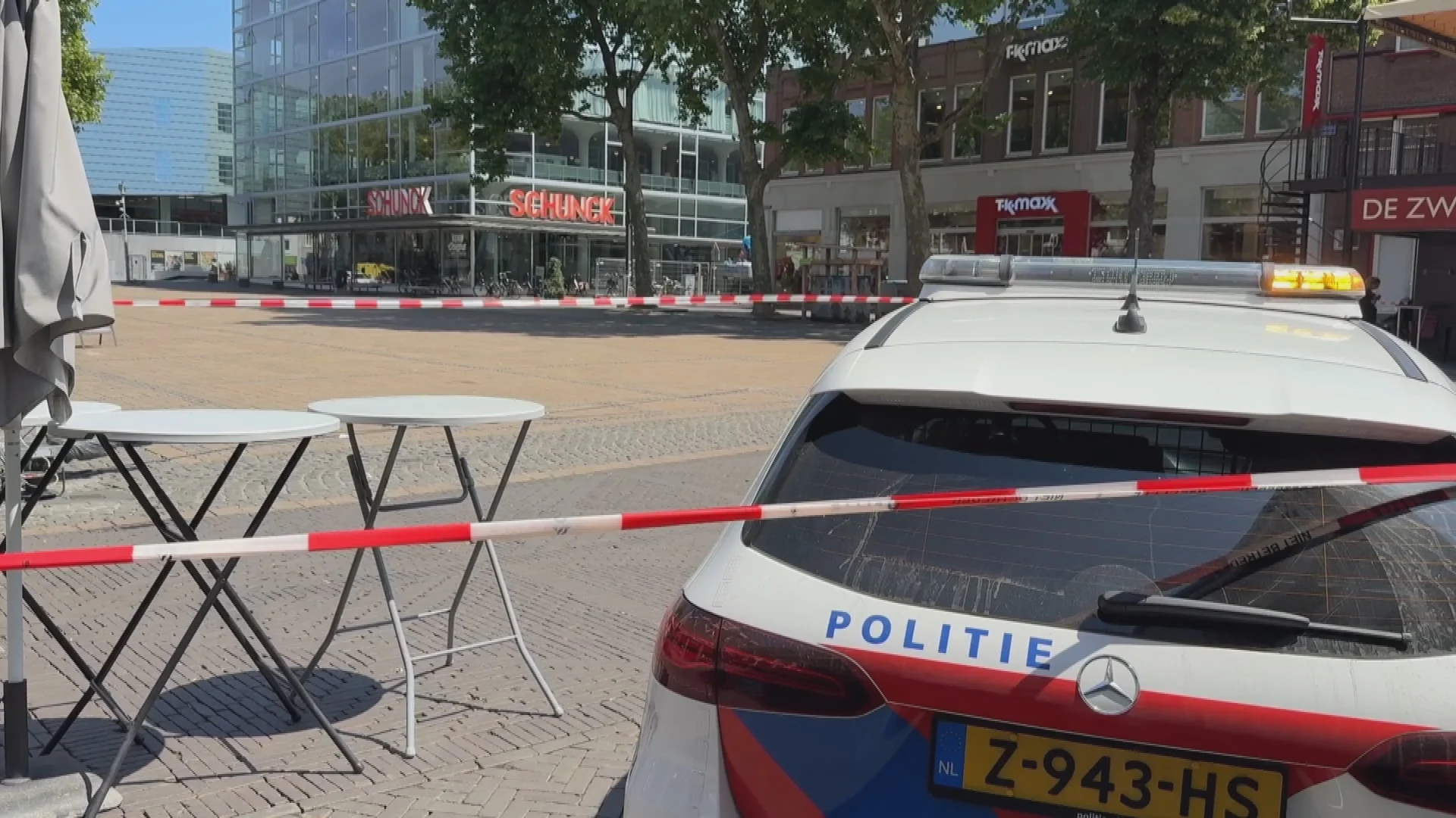 Groot gebied rondom museum Heerlen afgezet om verdachte situatie