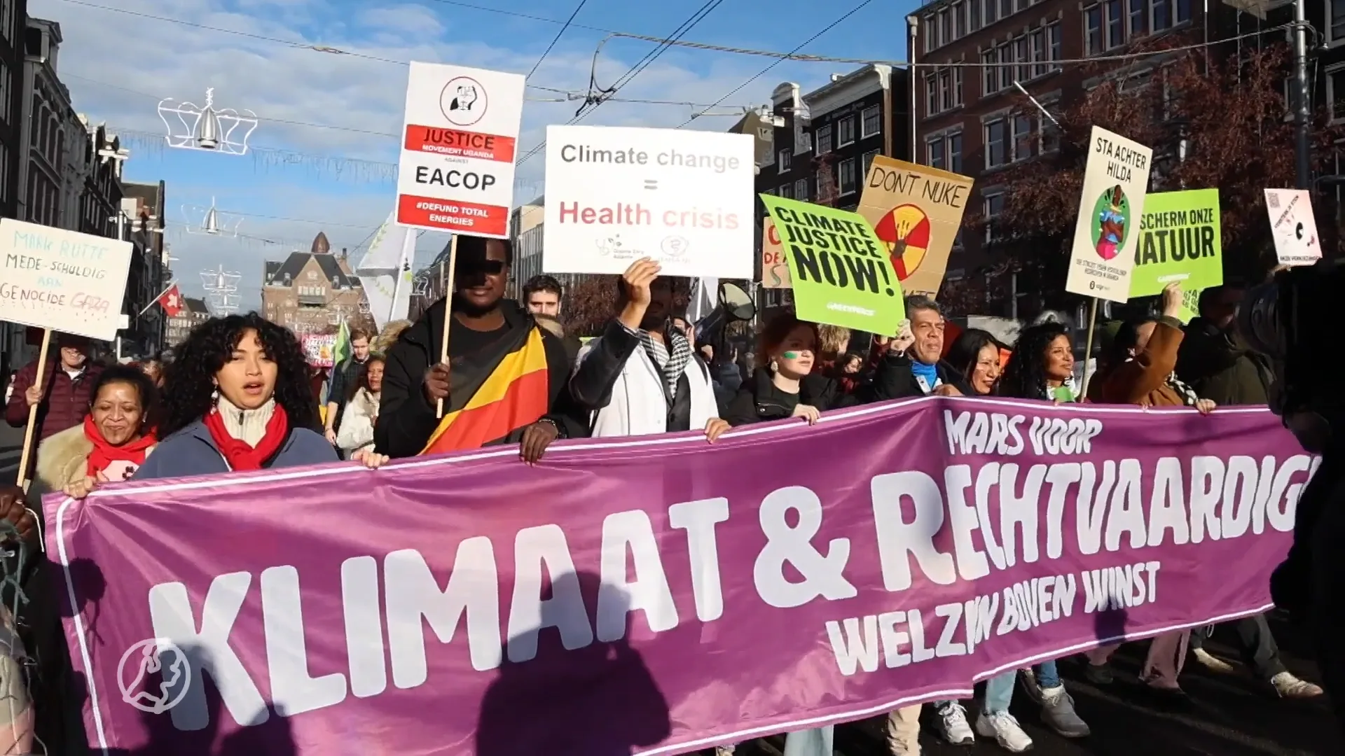Politie kijkt tevreden terug op klimaatmars: 'Is buitengewoon goed gegaan'