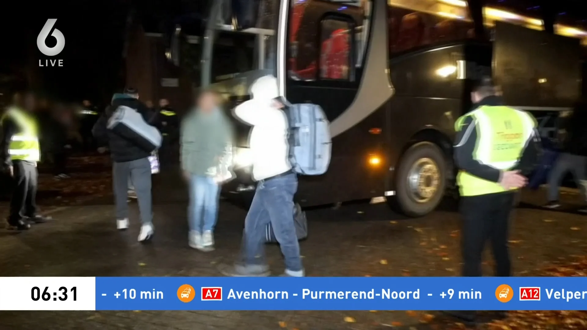 Politie bij nachtopvang Ugchelen om onrust aankomst asielzoekers