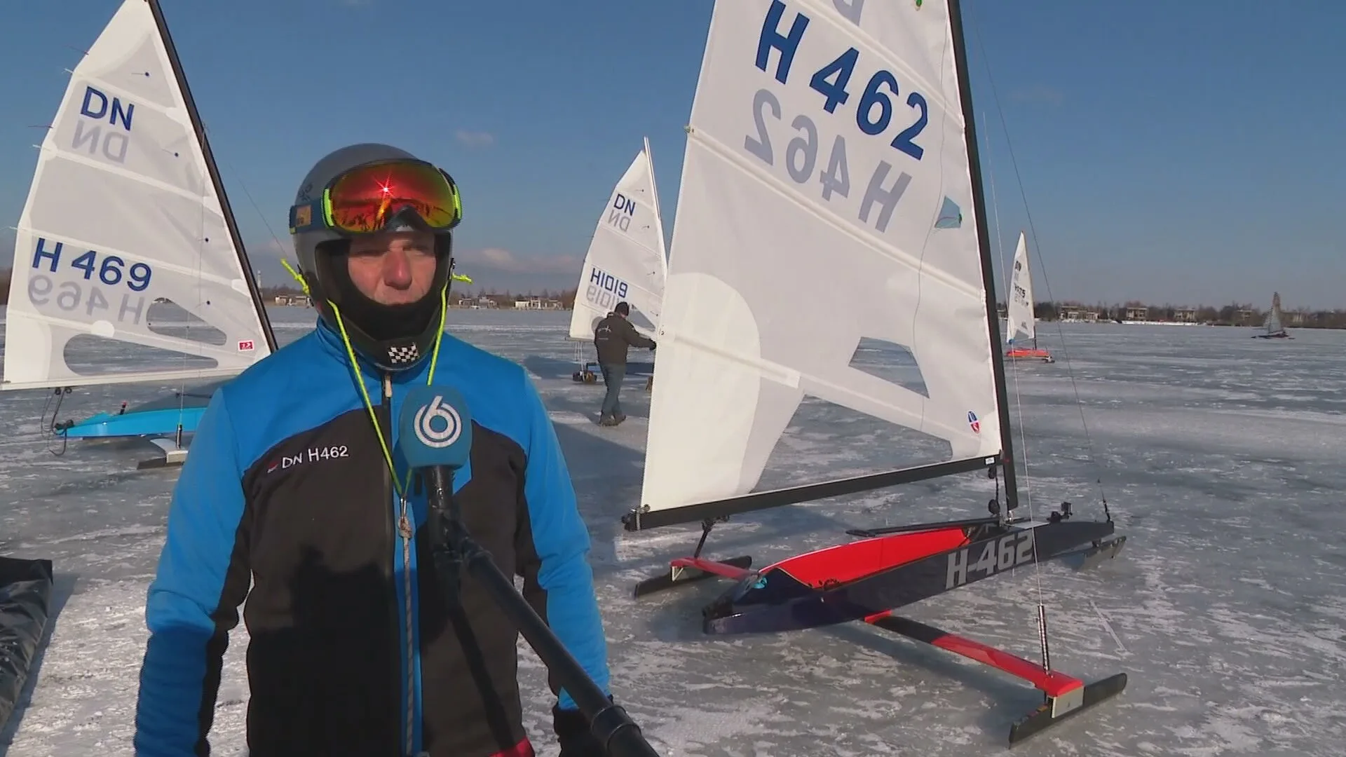 IJszeilers grijpen hun kans, maar hopen dat het niet te druk wordt