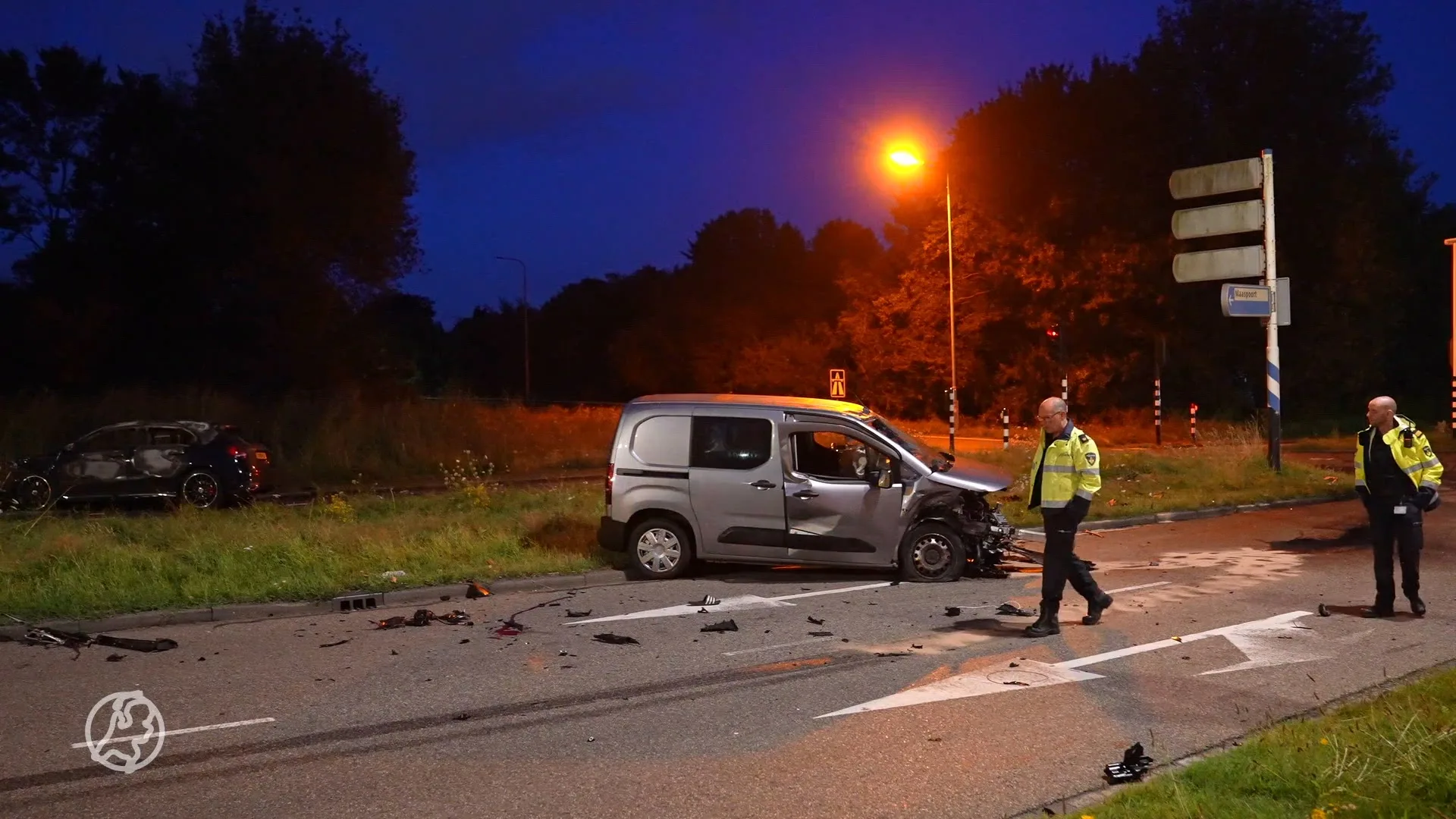 Zware botsing op A59 bij Den Bosch: vier personen zwaargewond