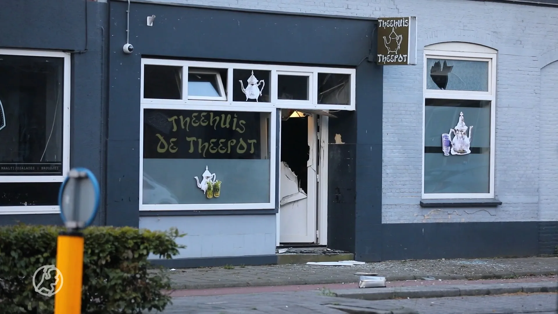 Explosie bij theehuis Bergen op Zoom waar eerder dodelijke schietpartij was