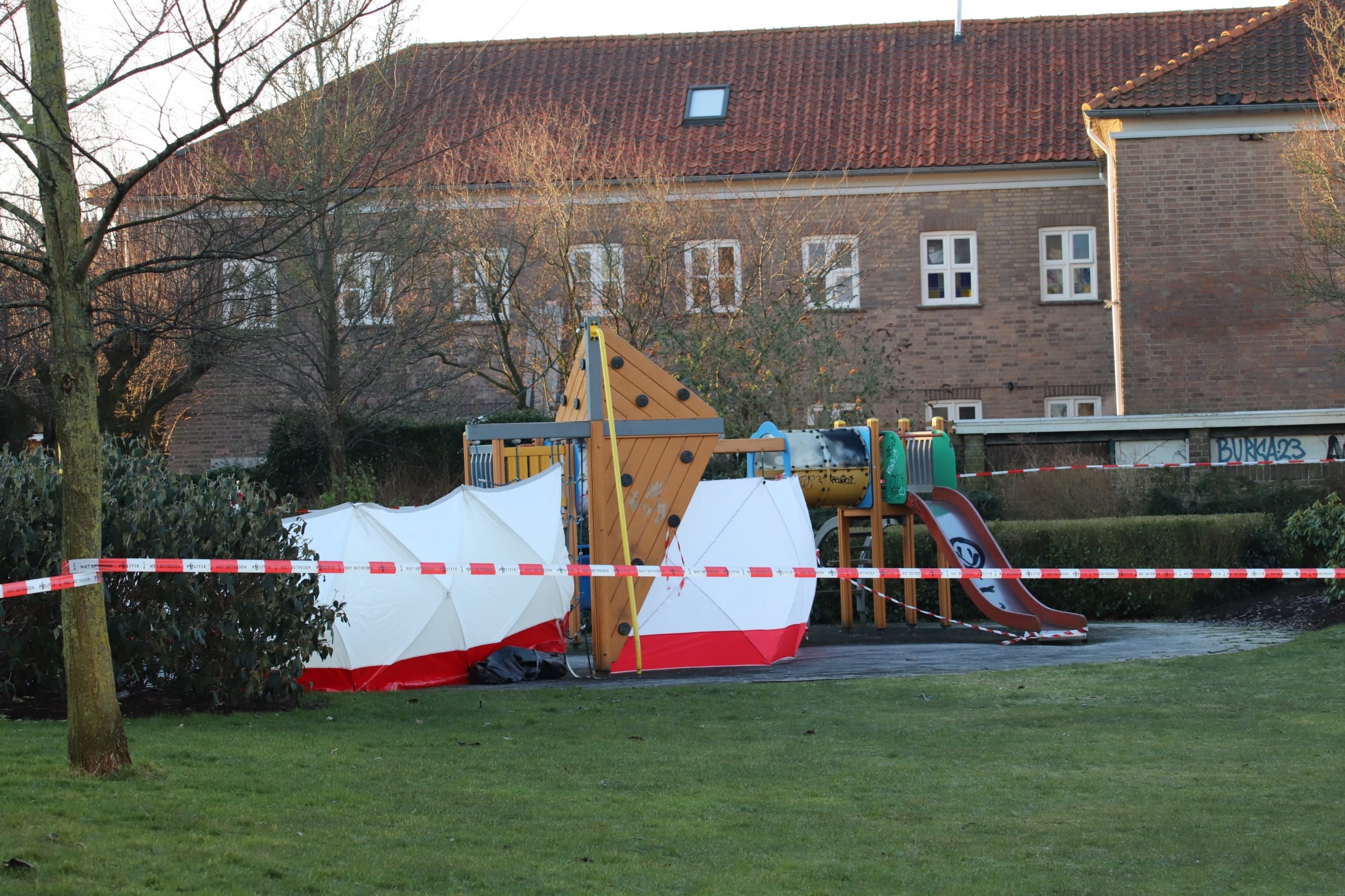 Lichaam gevonden in speeltuin Leeuwarden
