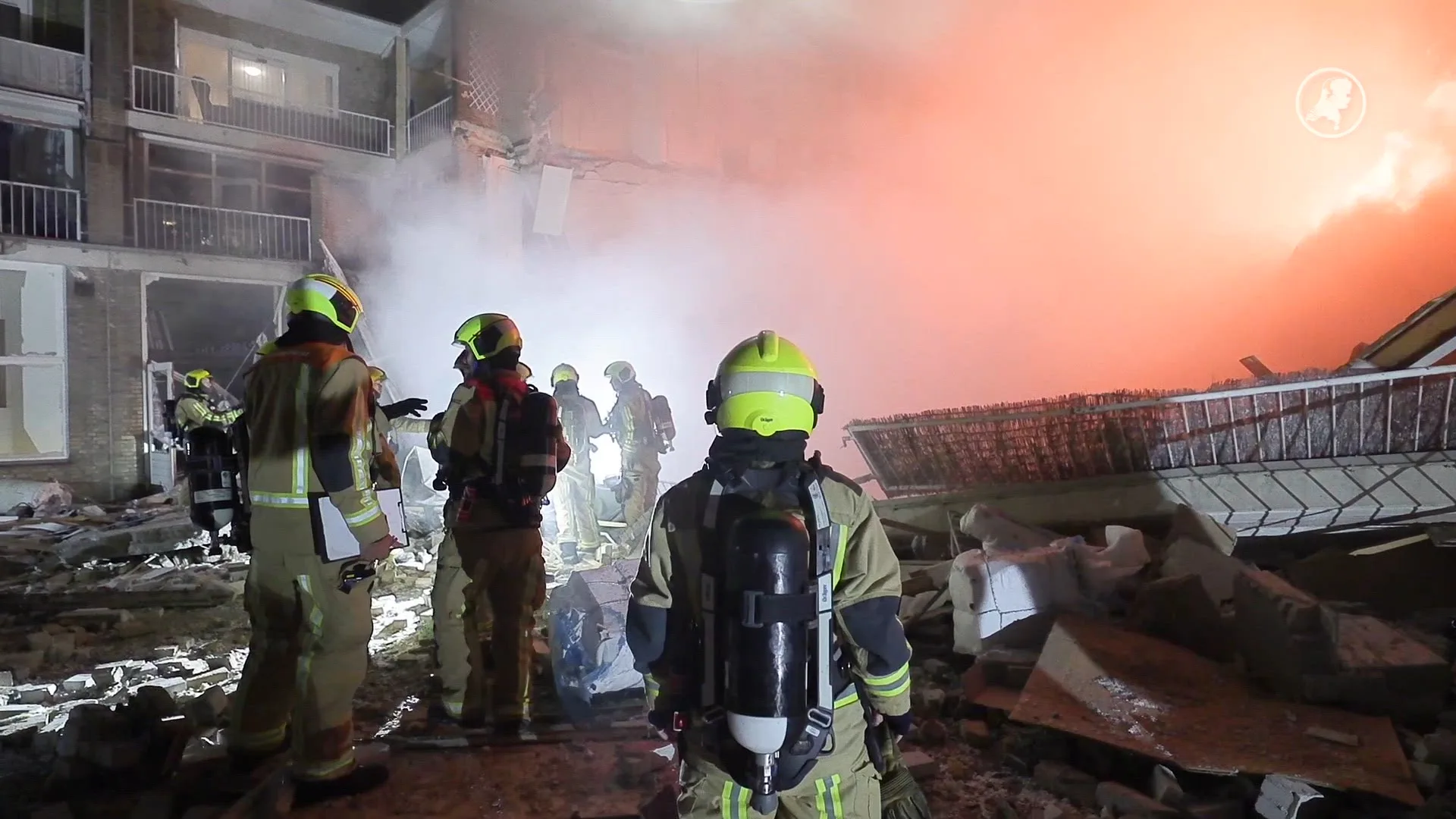 Explosie in flat in Den Haag