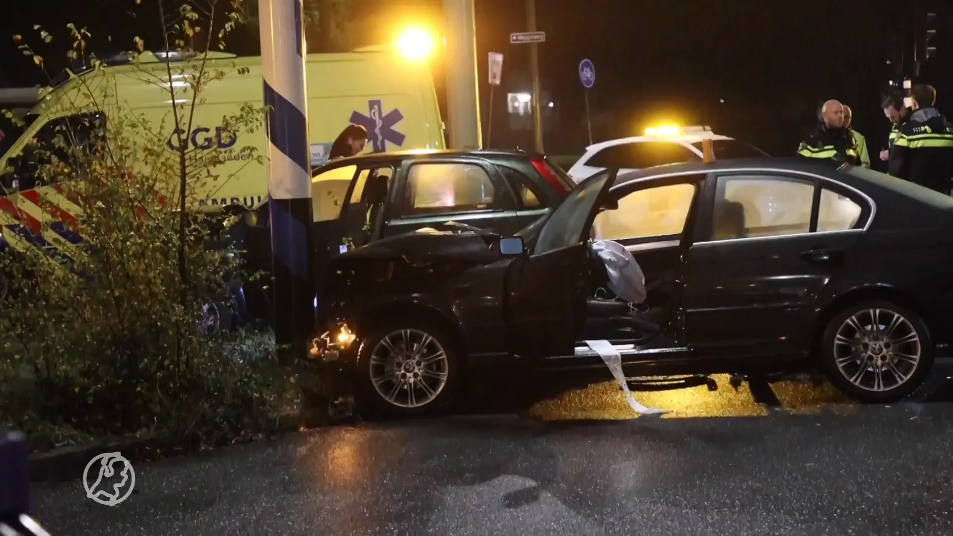 Vijf gewonden bij zwaar ongeluk in Den Haag