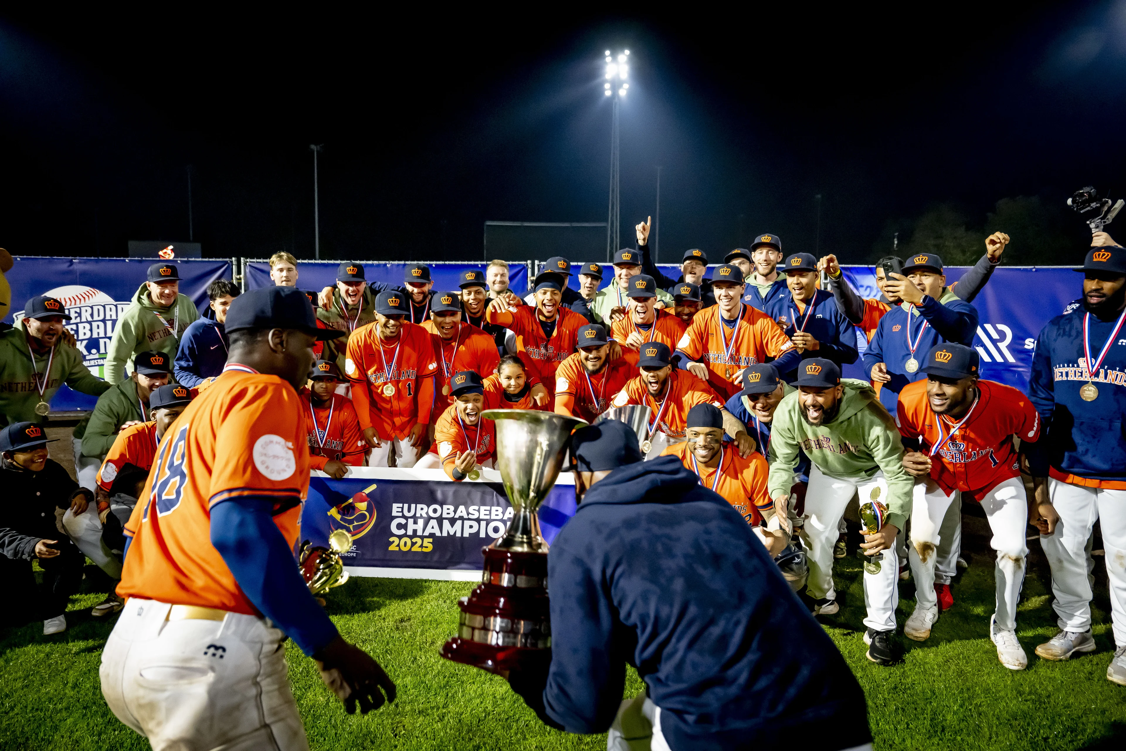 Nederlandse honkballers voor de 25e keer kampioen van Europa