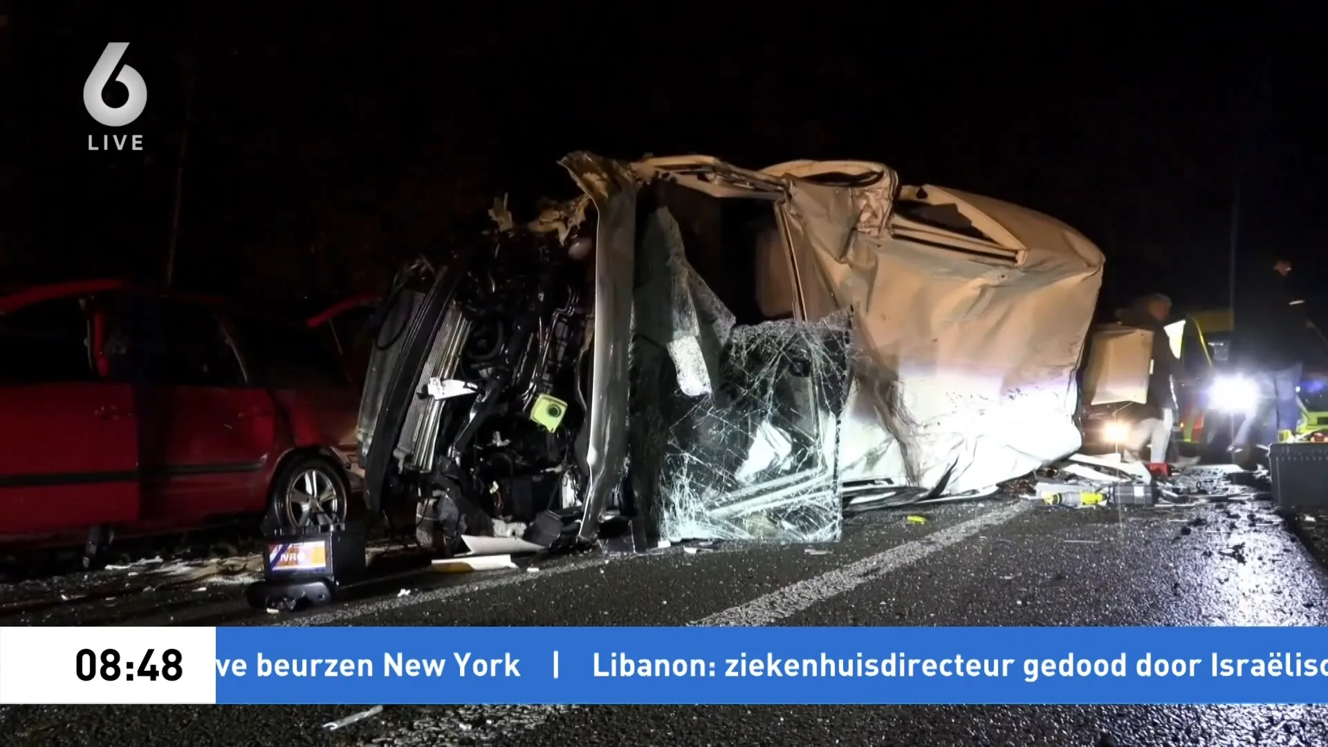 Bestelbus met illegaal vuurwerk betrokken bij ongeluk in Winterswijk