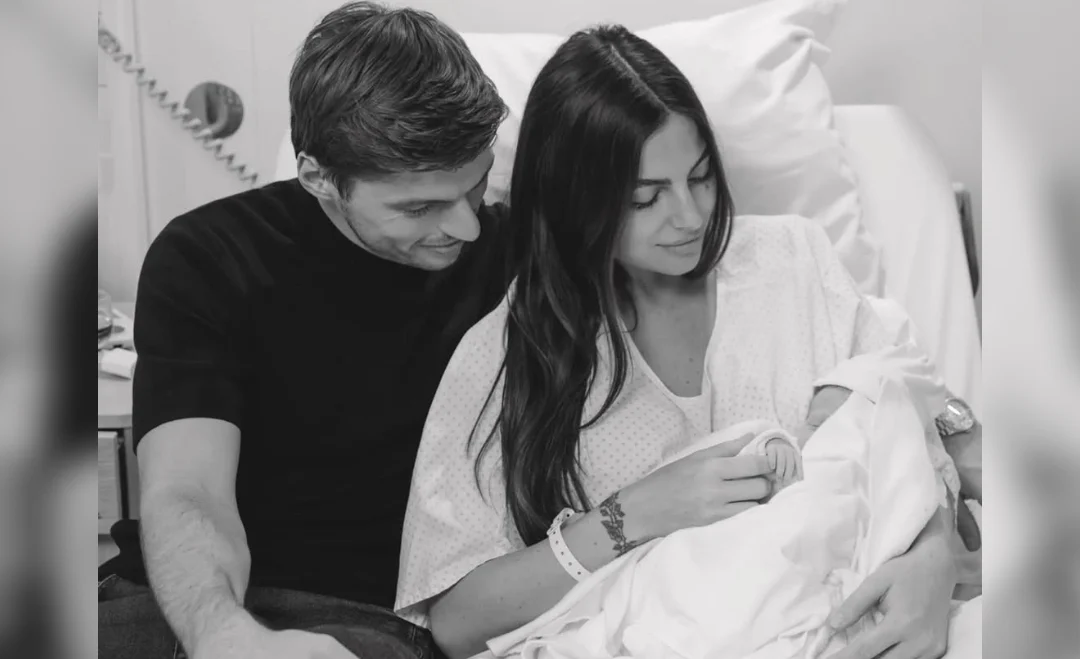 Max Verstappen en Kelly Piquet verwelkomen eerste kindje samen