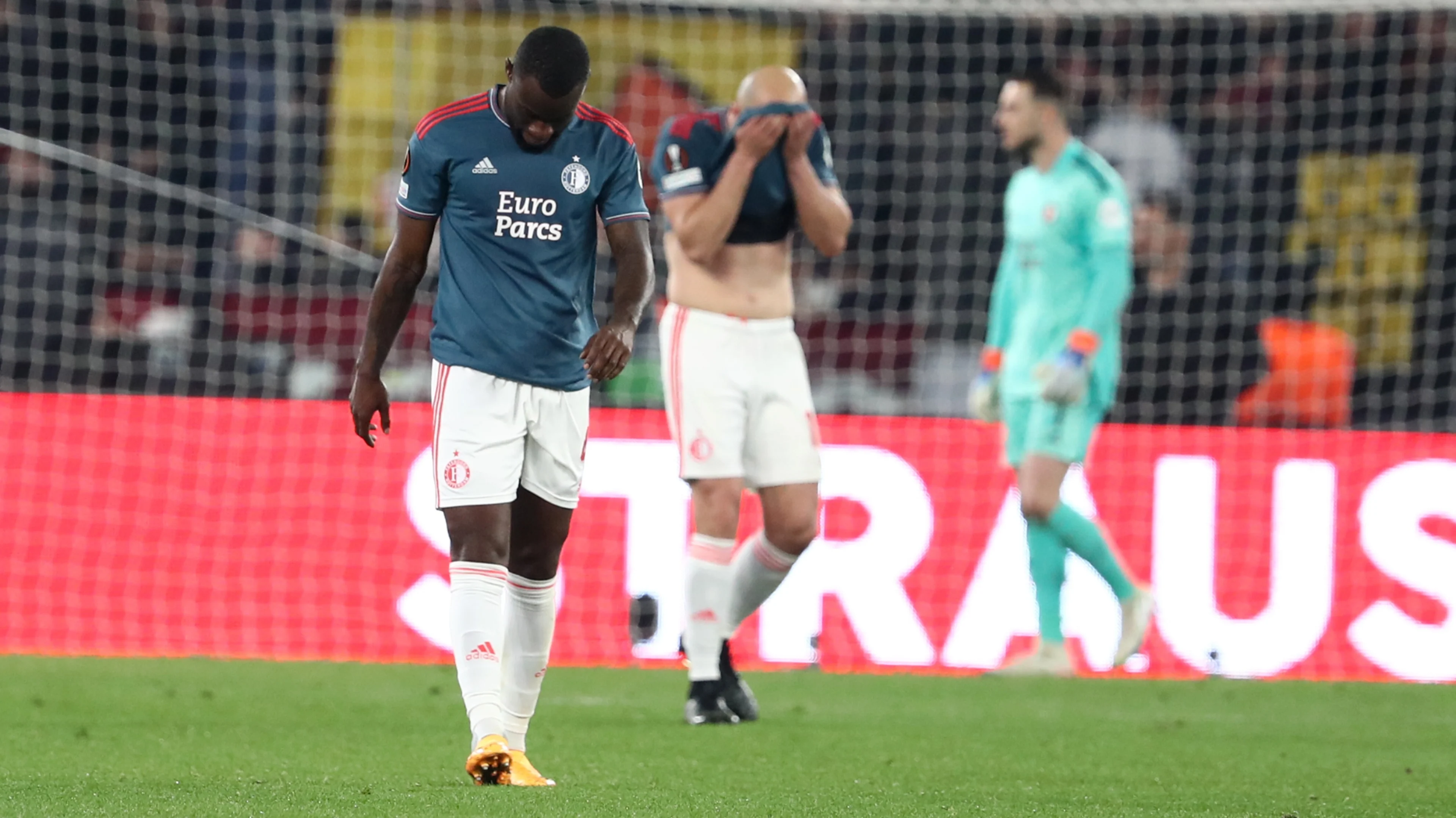 Feyenoord strandt na verlenging in Europa League, AS Roma te sterk