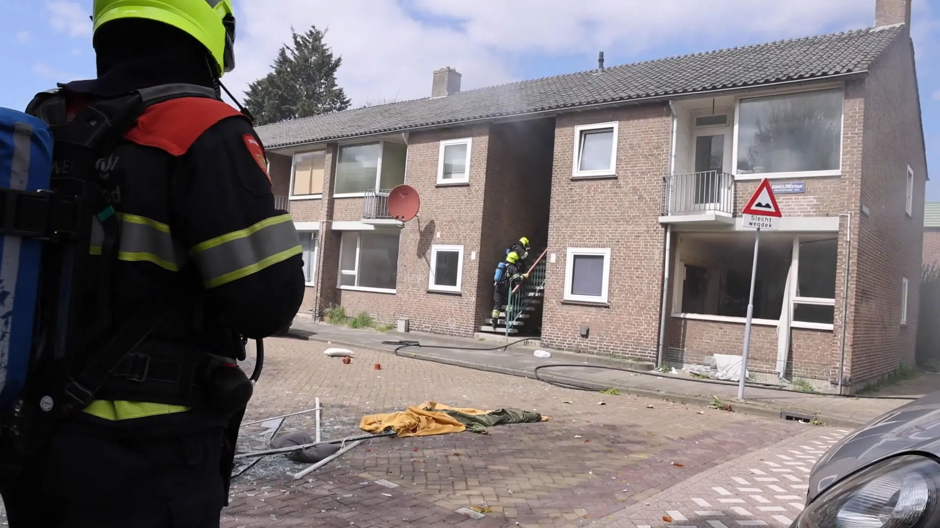 Woning in Haarlem verwoest door enorme explosie: 'Bewoner klaagde al drie weken over gaslek'