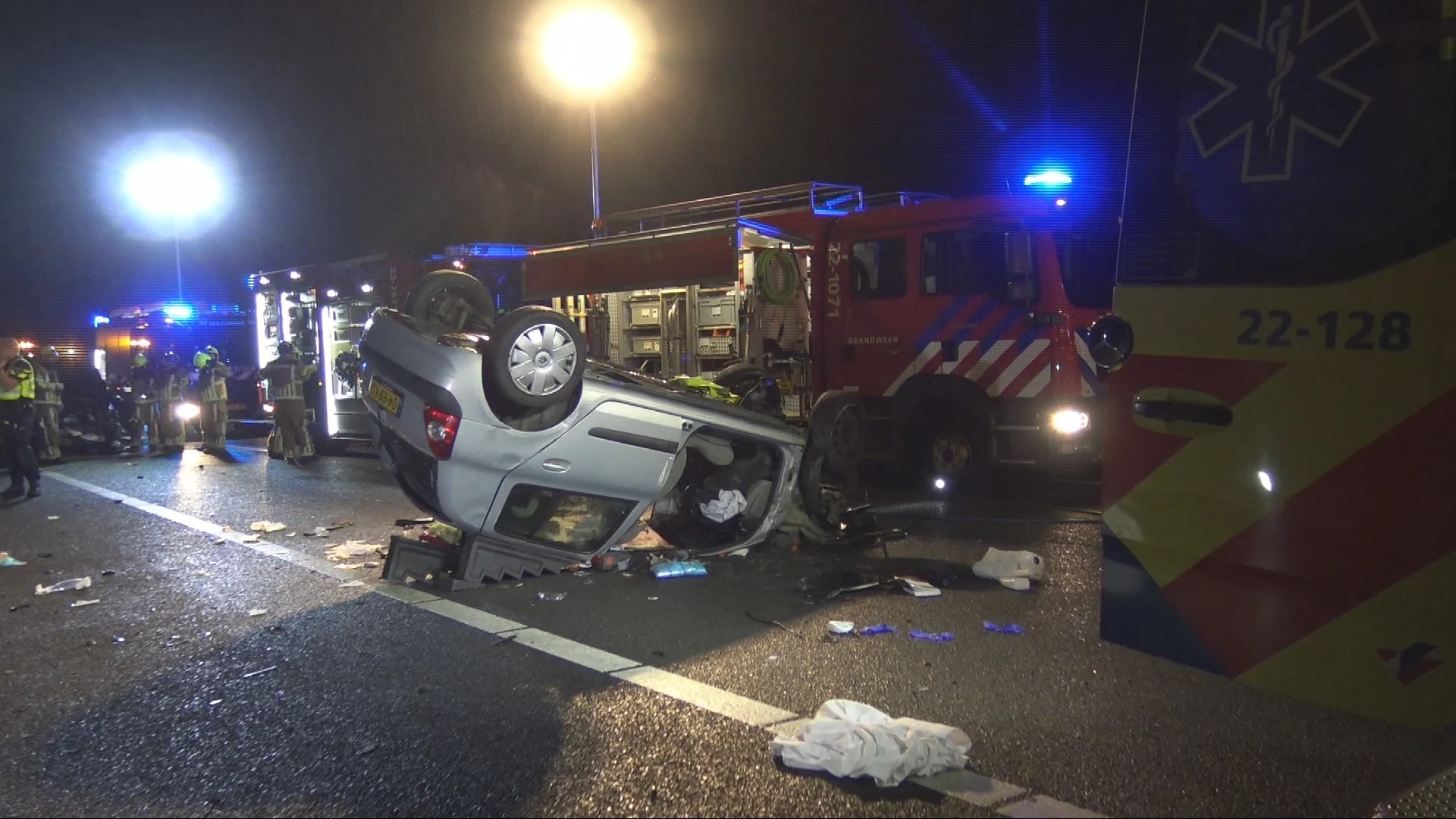 Man (35) overleden na aanrijding op A67