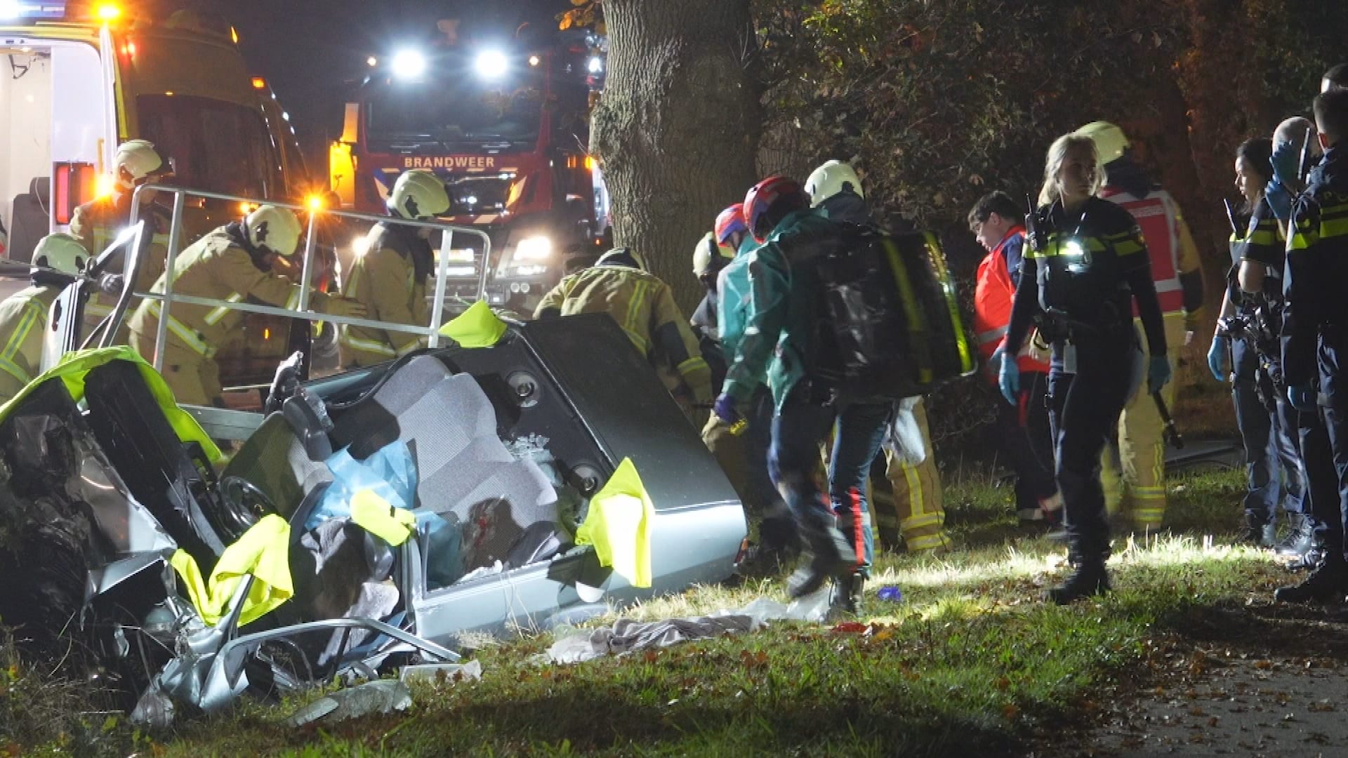 Bestuurder (62) overleden bij eenzijdig ongeval in Drentse Pesse