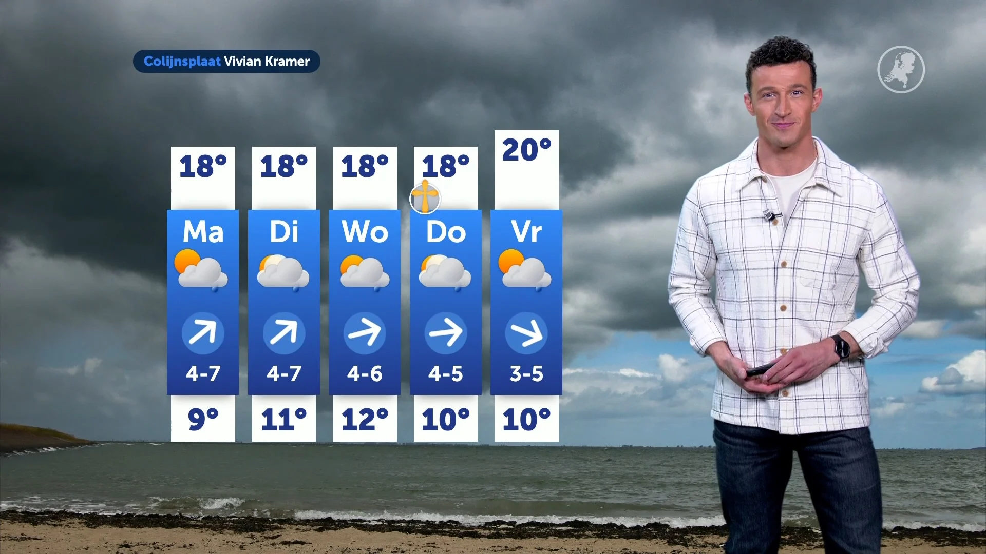 Grijze start van de week, maar de zon laat zich wel zien