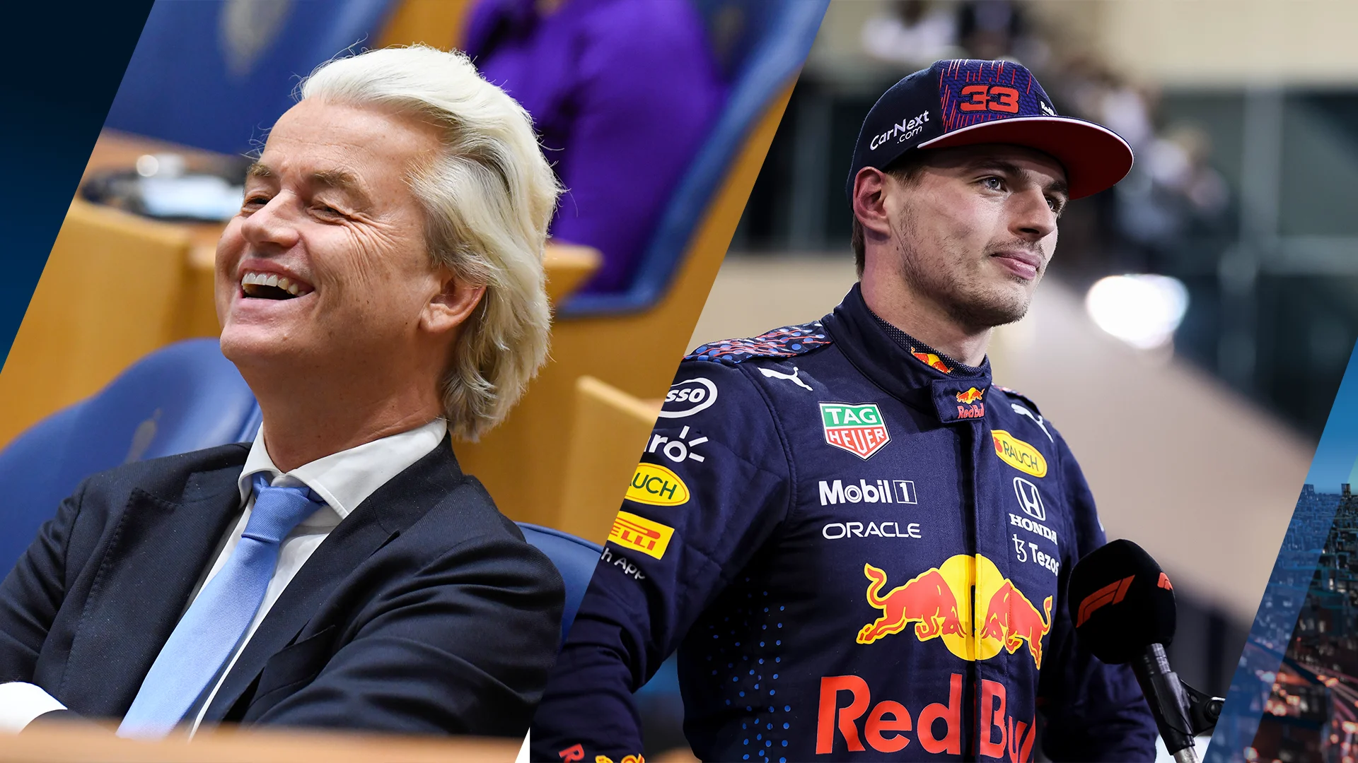Van Geert Wilders tot Gordon: iedereen in spanning voor zinderende F1-finale