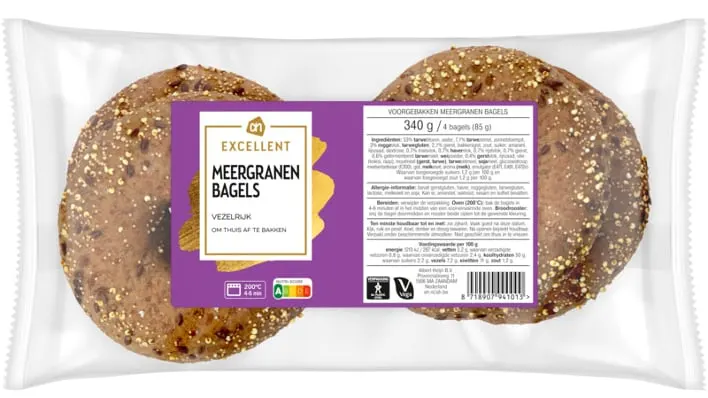 Albert Heijn waarschuwt voor eigen meergranenbagels