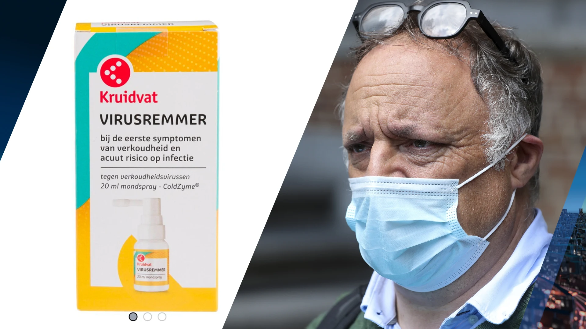 Marc Van Ranst: verkoop 'virusremmer' door Kruidvat een schande
