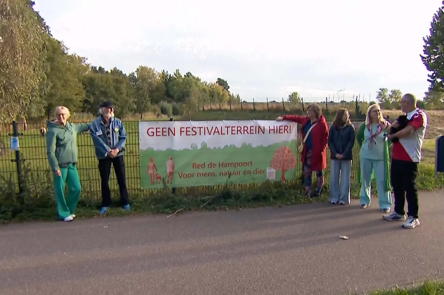 Onrust in Vleuten: dreigt natuurgebied de Hampoort festivalterrein te worden?