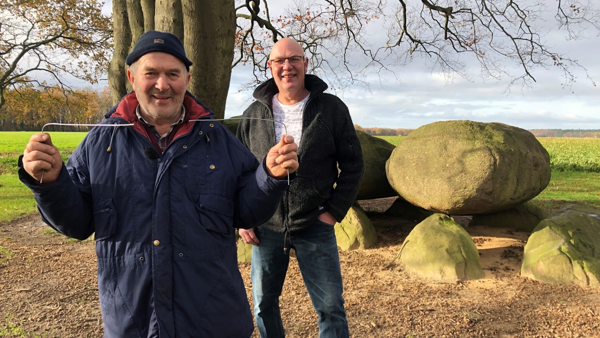 Dé 'hunebedhunters' van Drenthe hebben mogelijk derde hunebed ontdekt