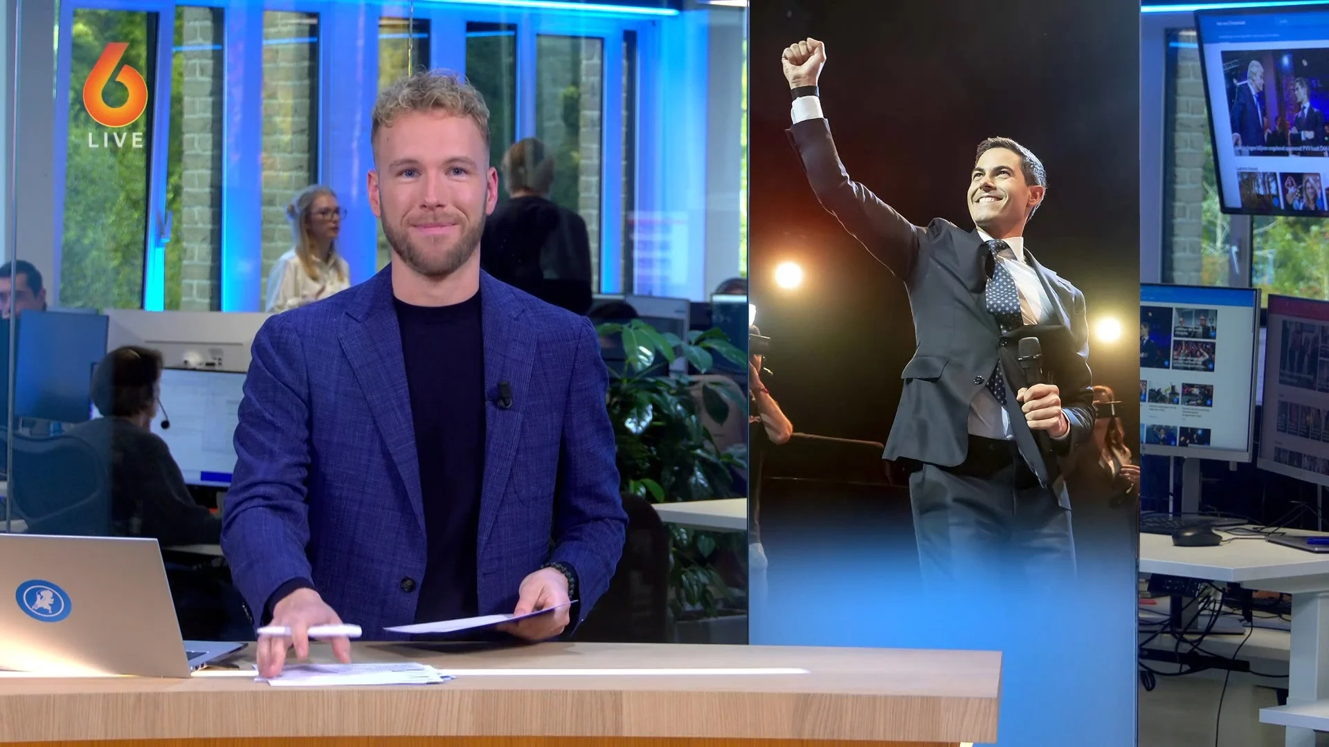 Jetten wacht gespannen op de definitieve verkiezingsuitslag