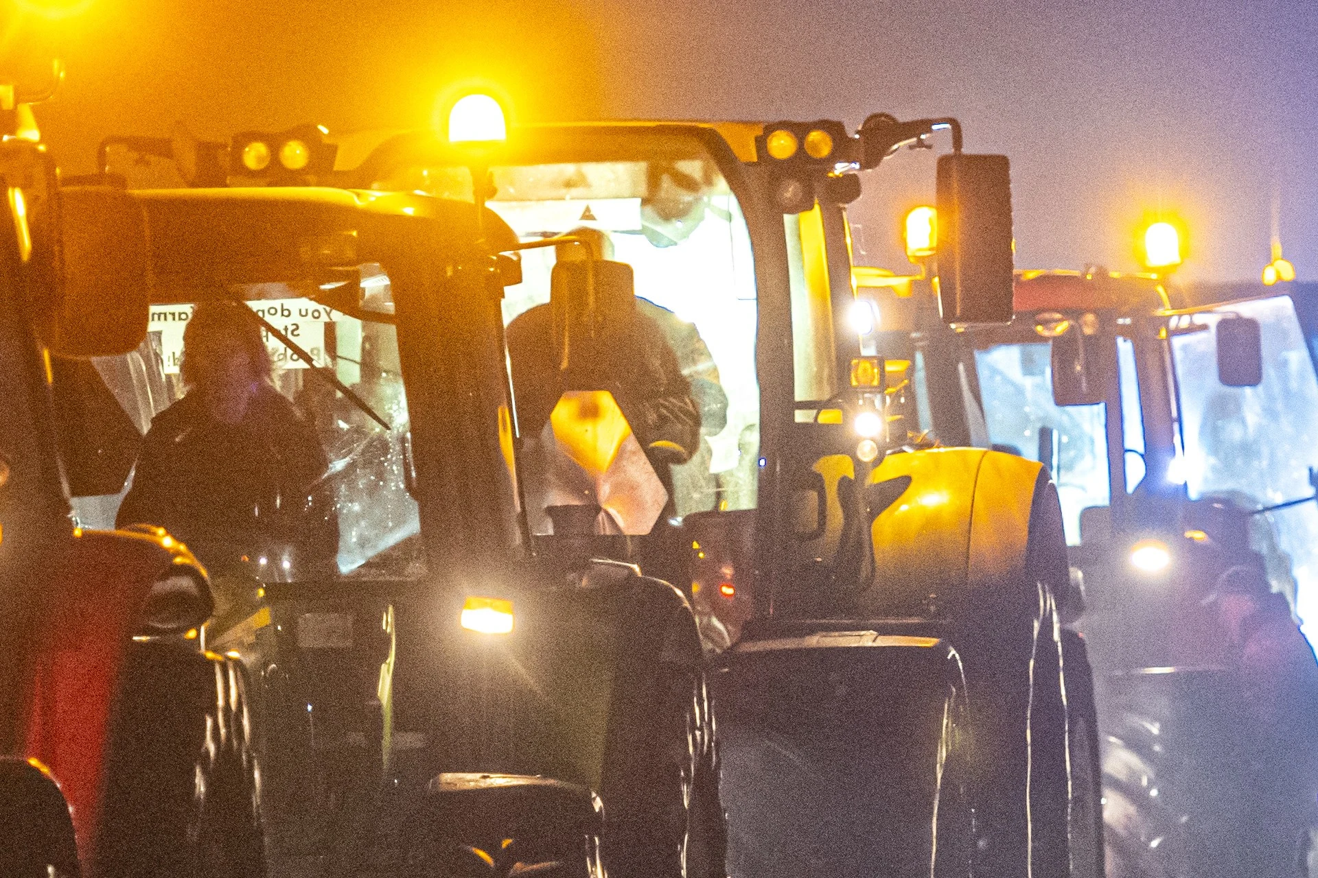 Amsterdammers hebben duidelijk minder sympathie voor boze boeren dan Friezen