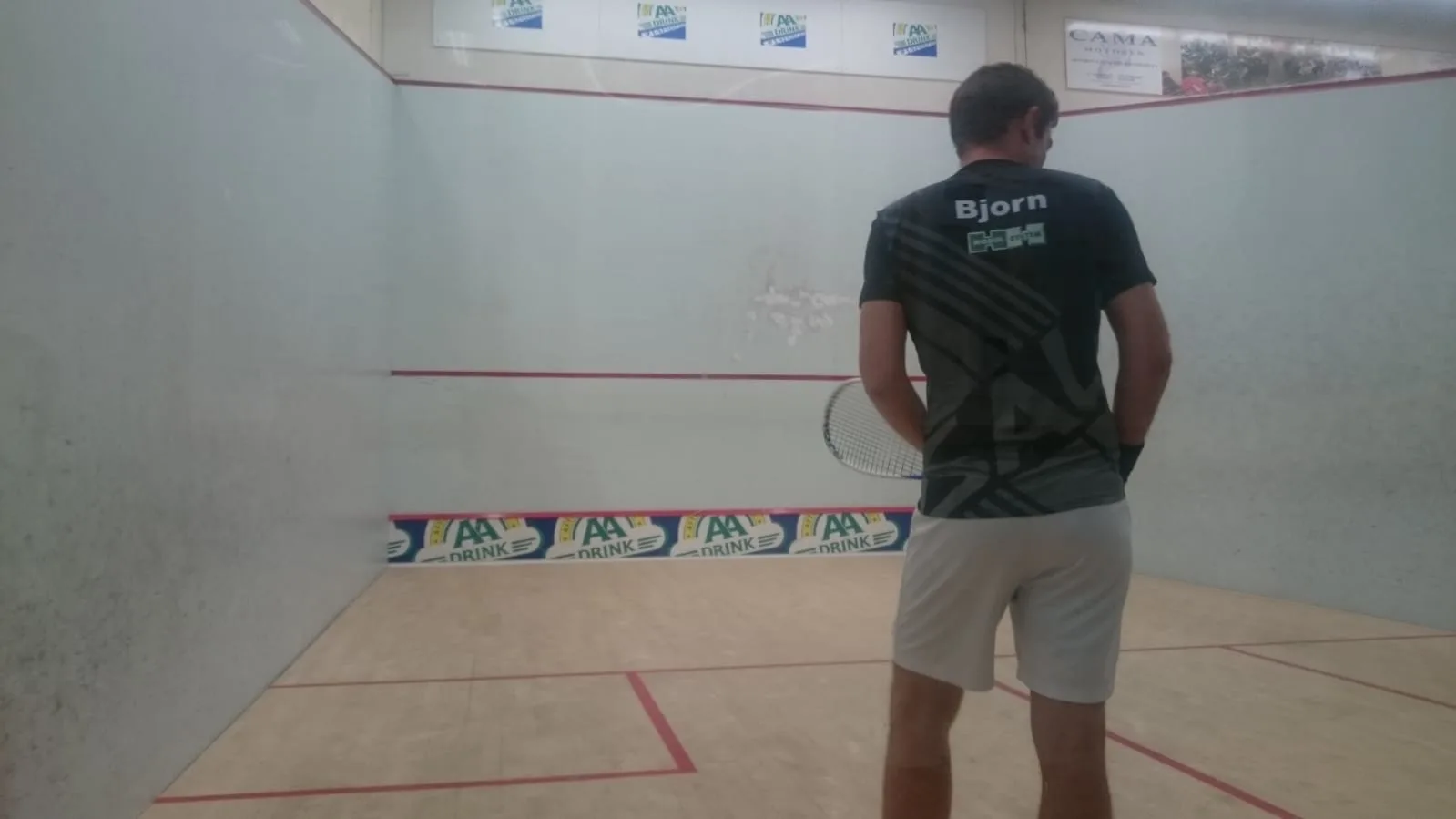 Bjorn Spek uit Maassluis verloren van Marco van Basten op het NK squash: 'Ik had mijn avond niet'