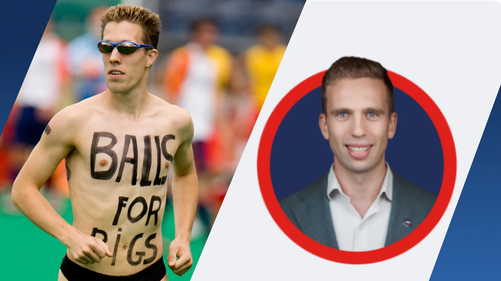 JA21-kandidaat uit debatzaal gezet: 'Dachten dat hij vegan streaker was'