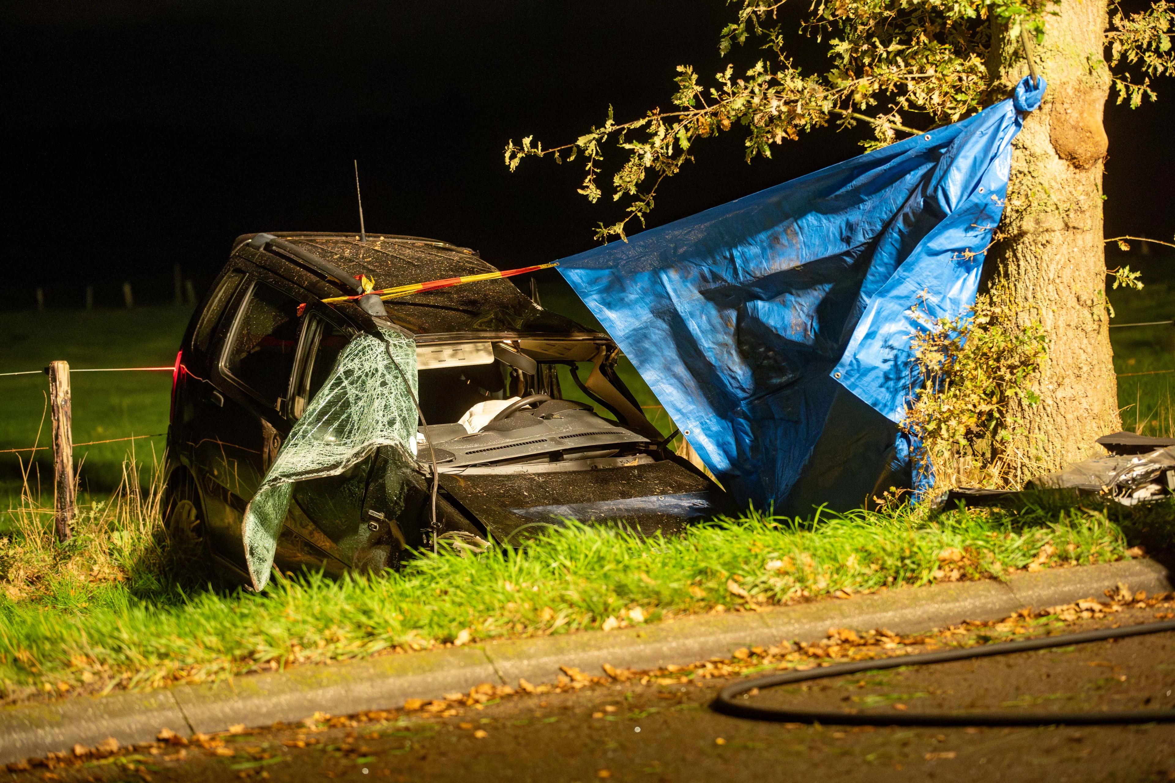 Automobilist (28) overleden bij eenzijdig ongeval op N348 bij Gorssel