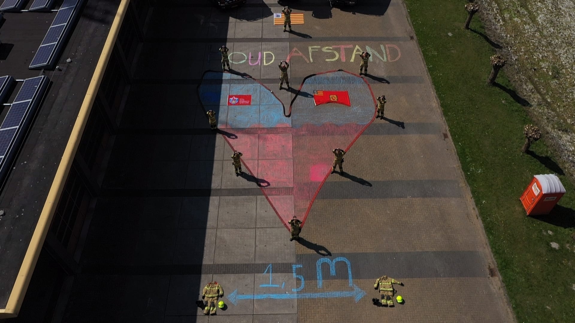 De Hart van Nederland-drone eindigt zijn reeks morgen boven IJsselstein