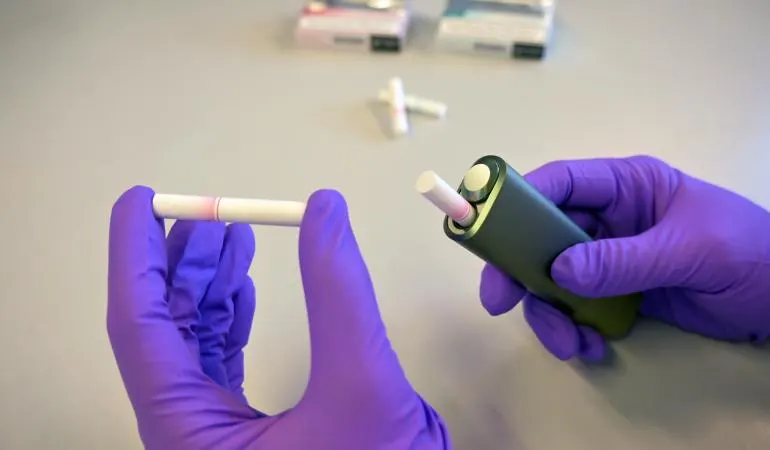 Nicotinesticks zonder tabak bevatten veel te veel nicotine, 25 keer hoger dan veilige waarden