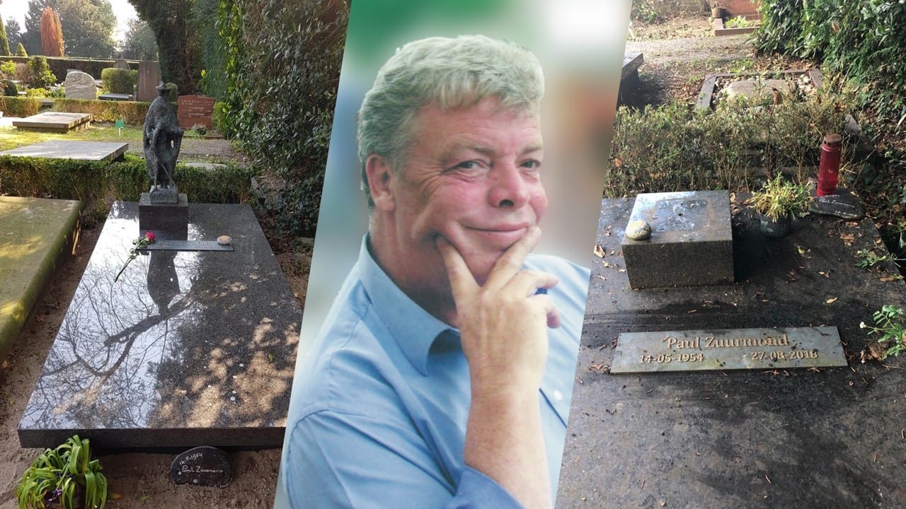 Dieven stelen bronzen beeld van graf 'knuffelbroer' Paul: 'Het is echt een schok'