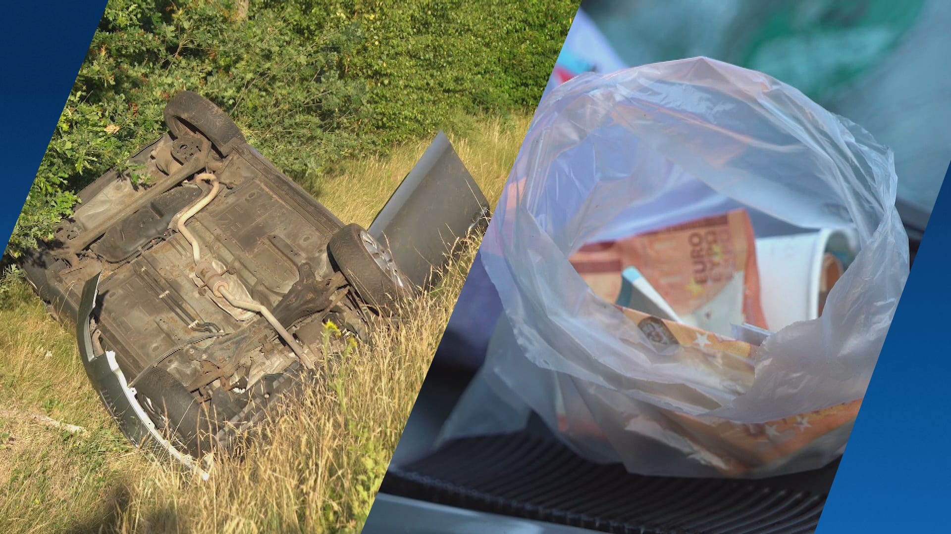 Bestuurder vliegt uit de bocht: drugs, drank én stapel cash gevonden in auto