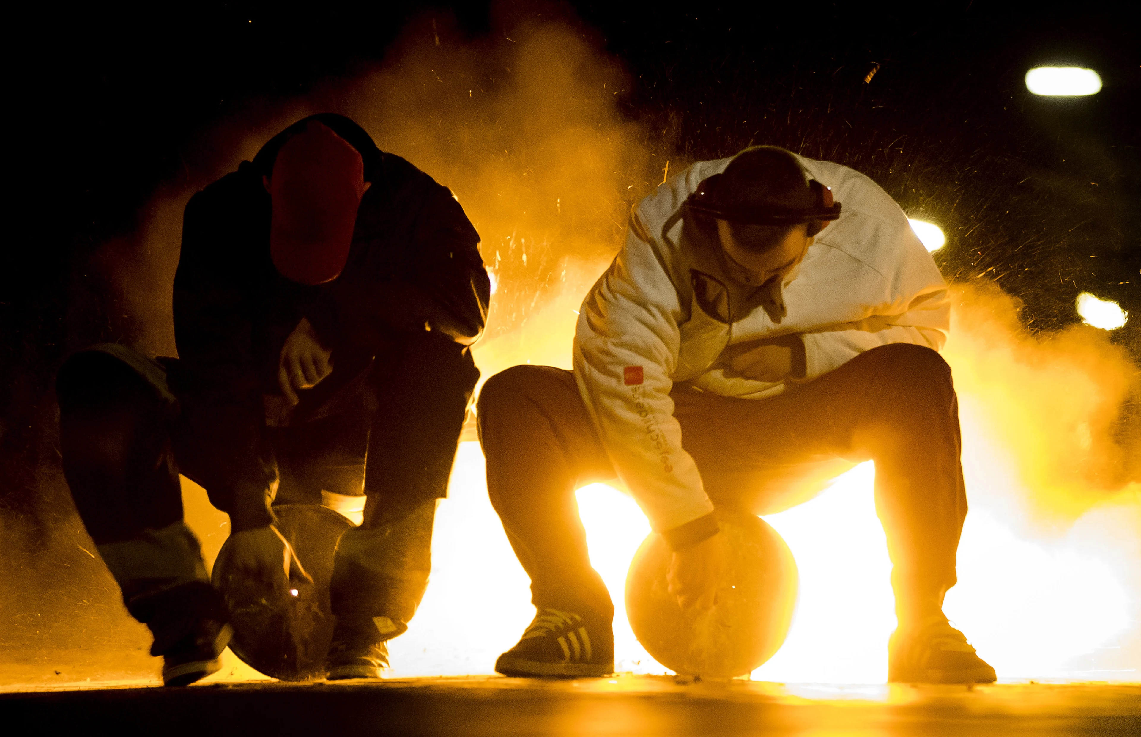 Eerste carbidshot van het jaar wordt gelost in Kampen