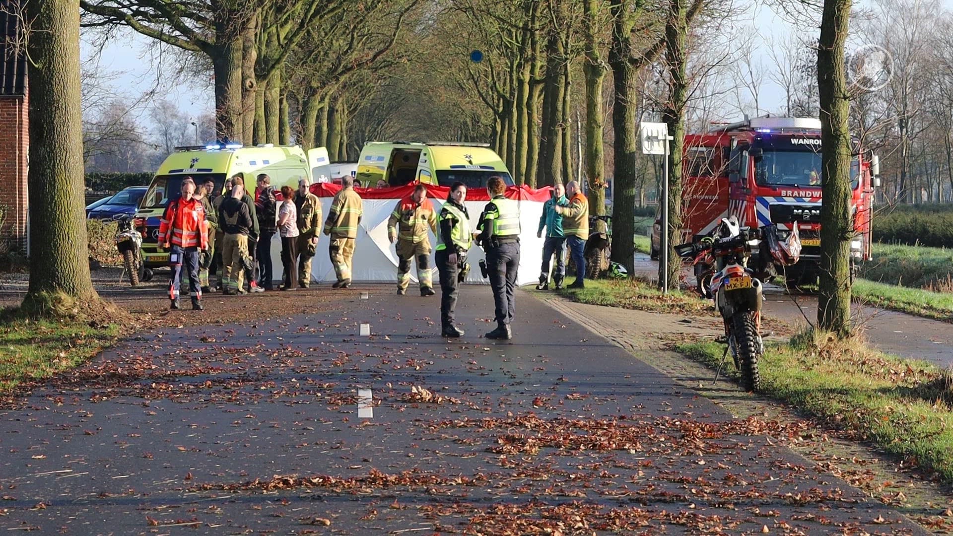 Dodelijk ongeval met crossmotor in Noord-Brabantse Wanroij