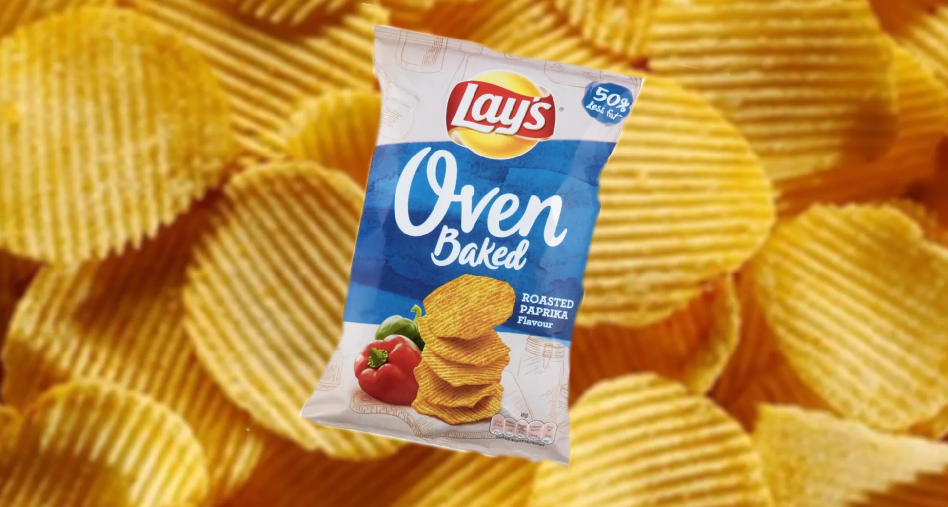 Lay's waarschuwt voor sojazoutjes in Ovenbaked Roasted Paprika