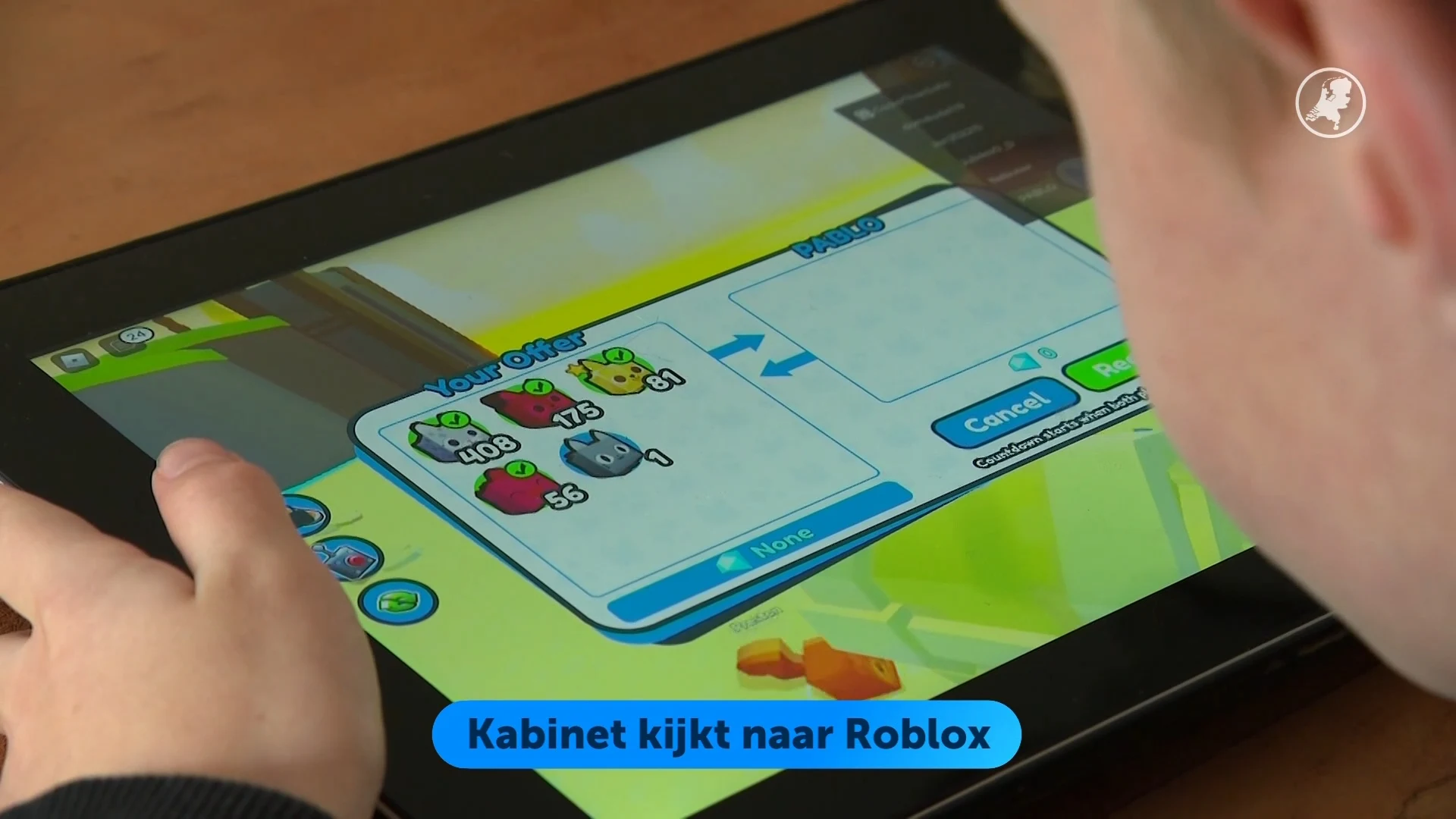 Kabinet gaat kinderplatform Roblox grondig onderzoeken