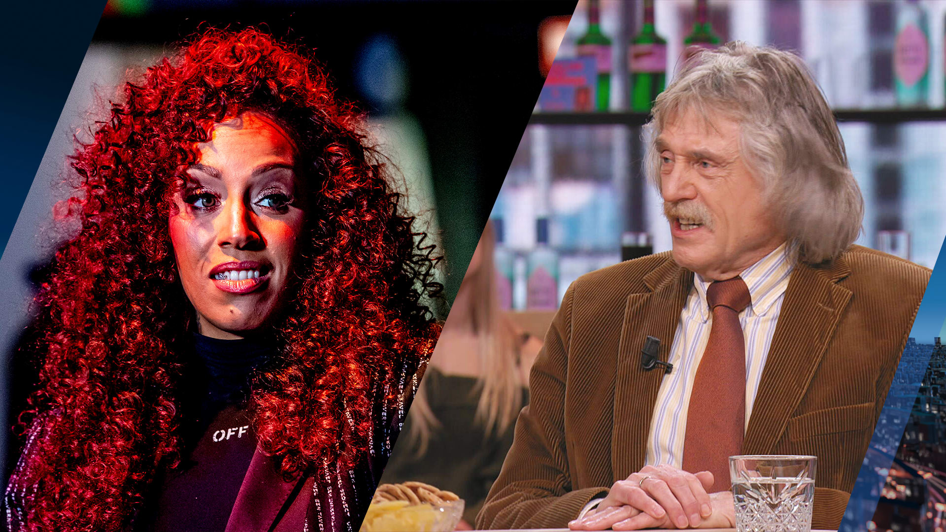 Johan Derksen reageert op vechtpartij supermarkt: 'Who the fuck is Glennis Grace?'