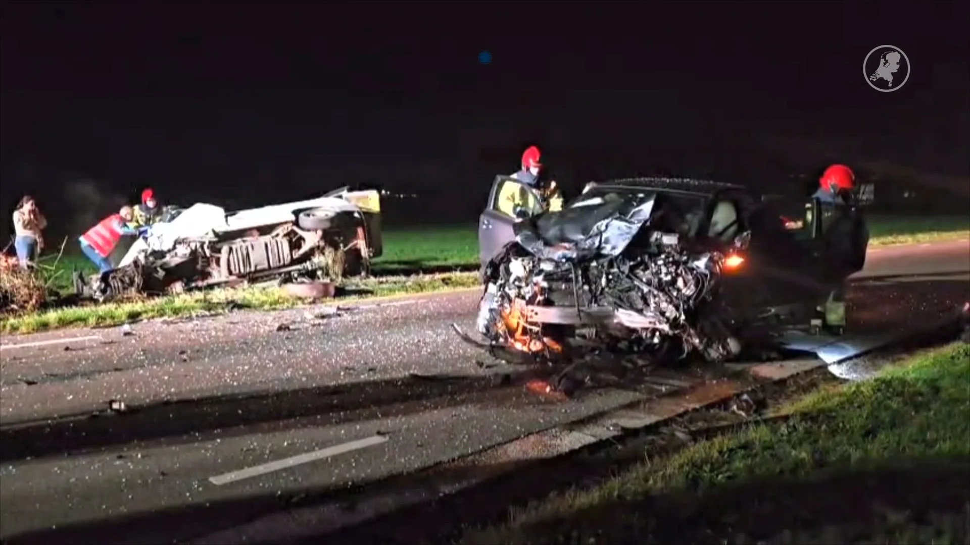 Heftig ongeluk Bergeijk met meerdere gewonden
