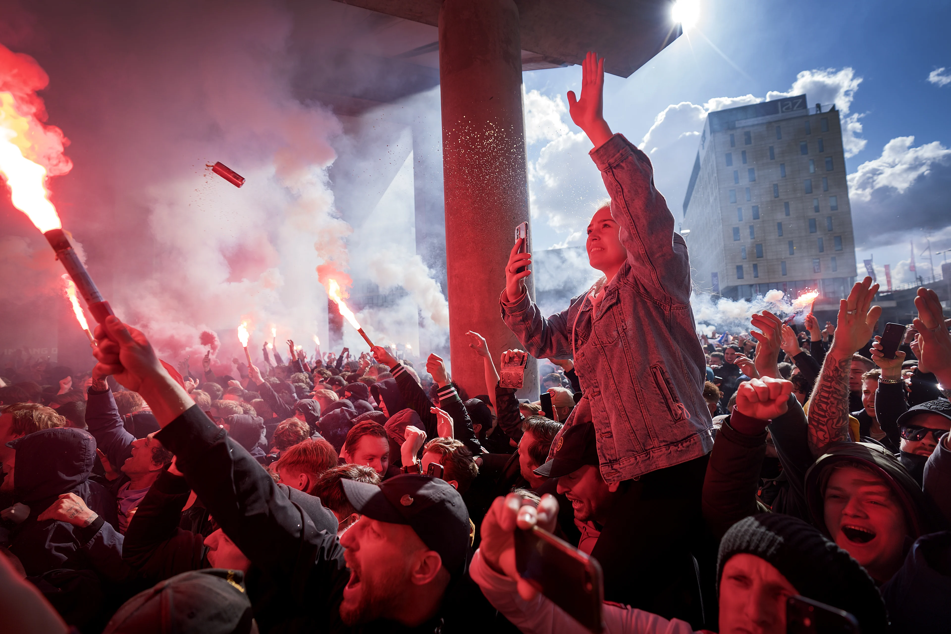 Omgeving rond ArenA veiligheidsrisicogebied vanwege kampioenswedstrijd Ajax