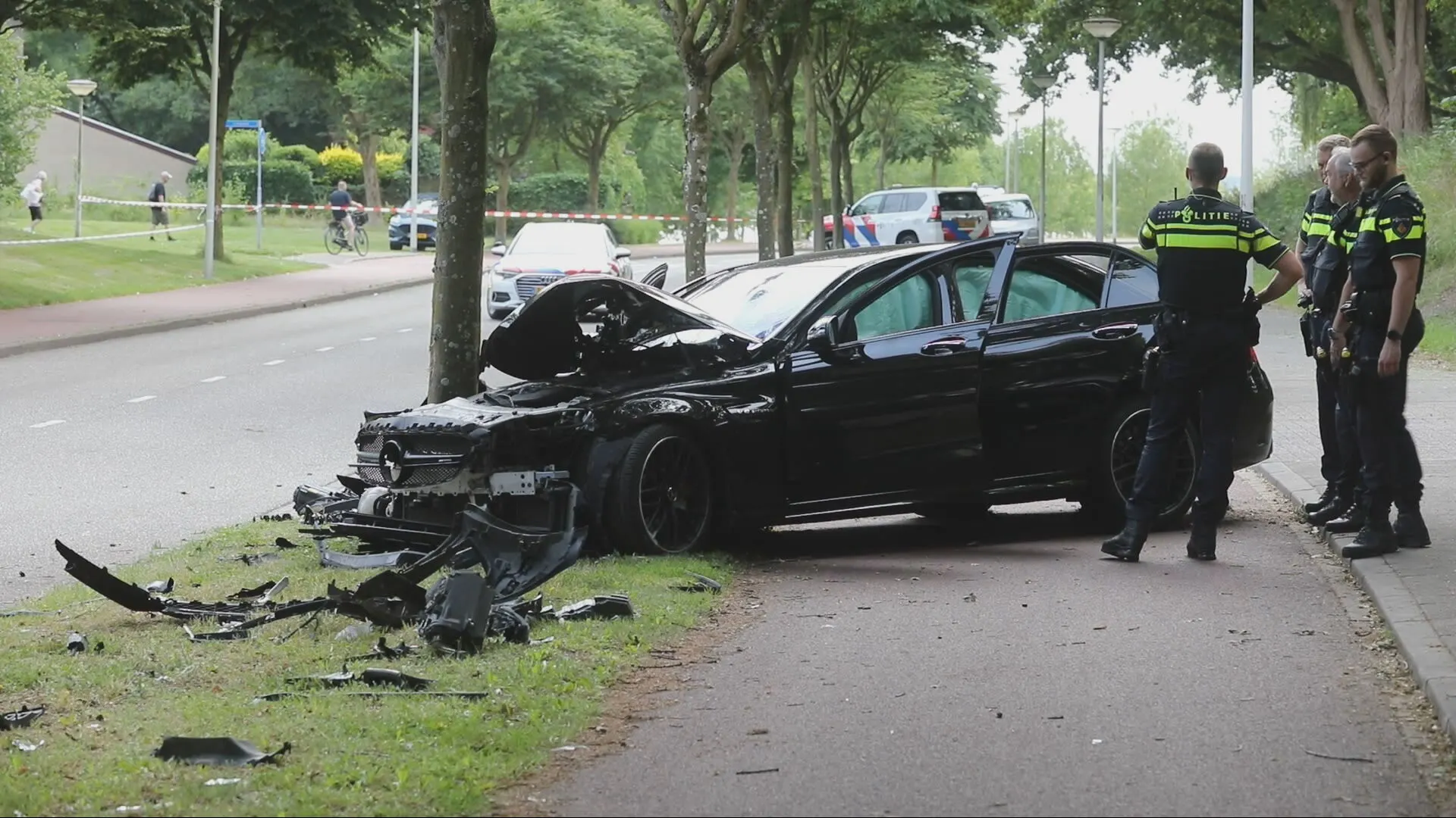 Drie kinderen en volwassene gewond door ongeval in Bergen op Zoom