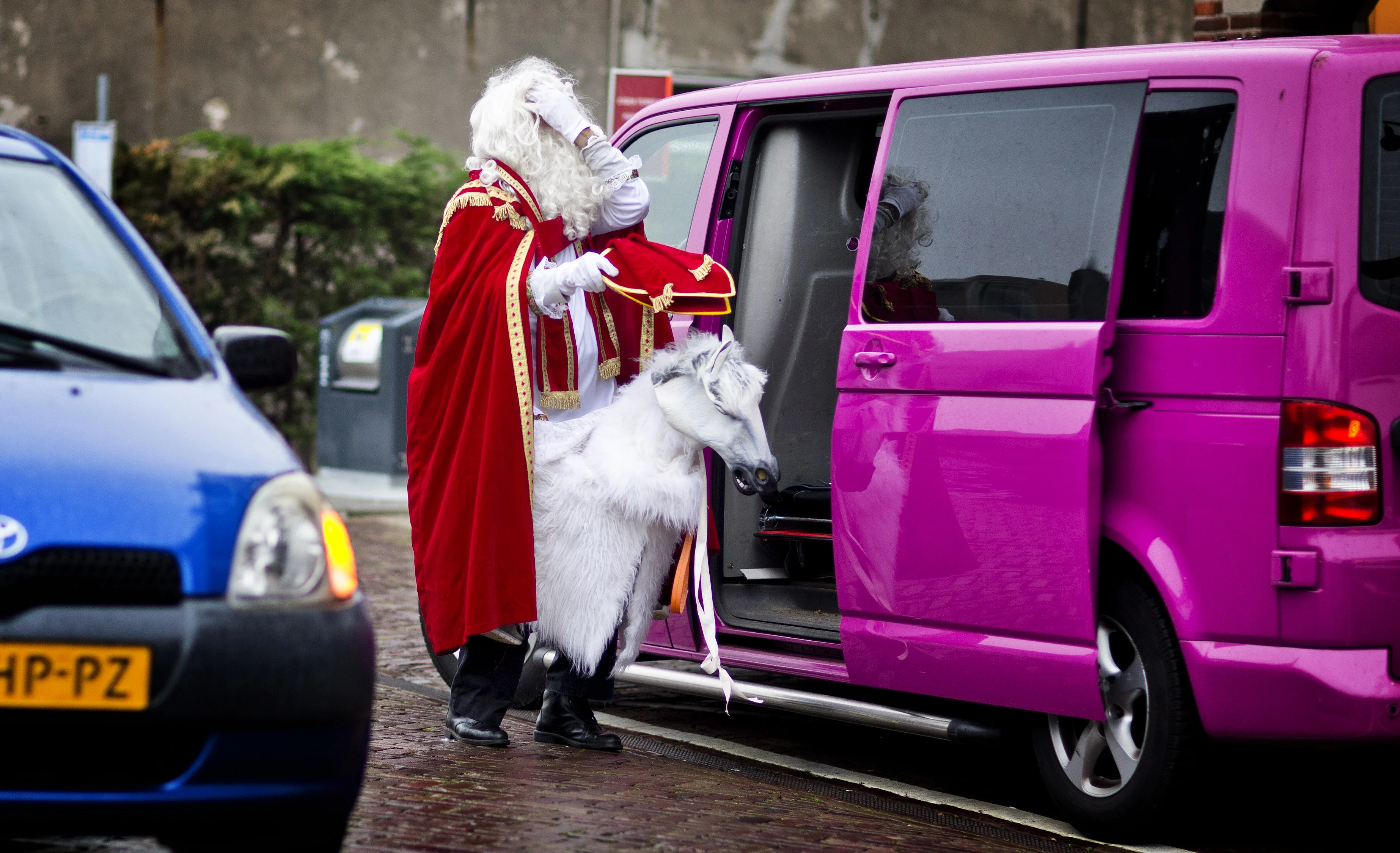 Sint opgepast! Het wordt glad tijdens pakjesavond
